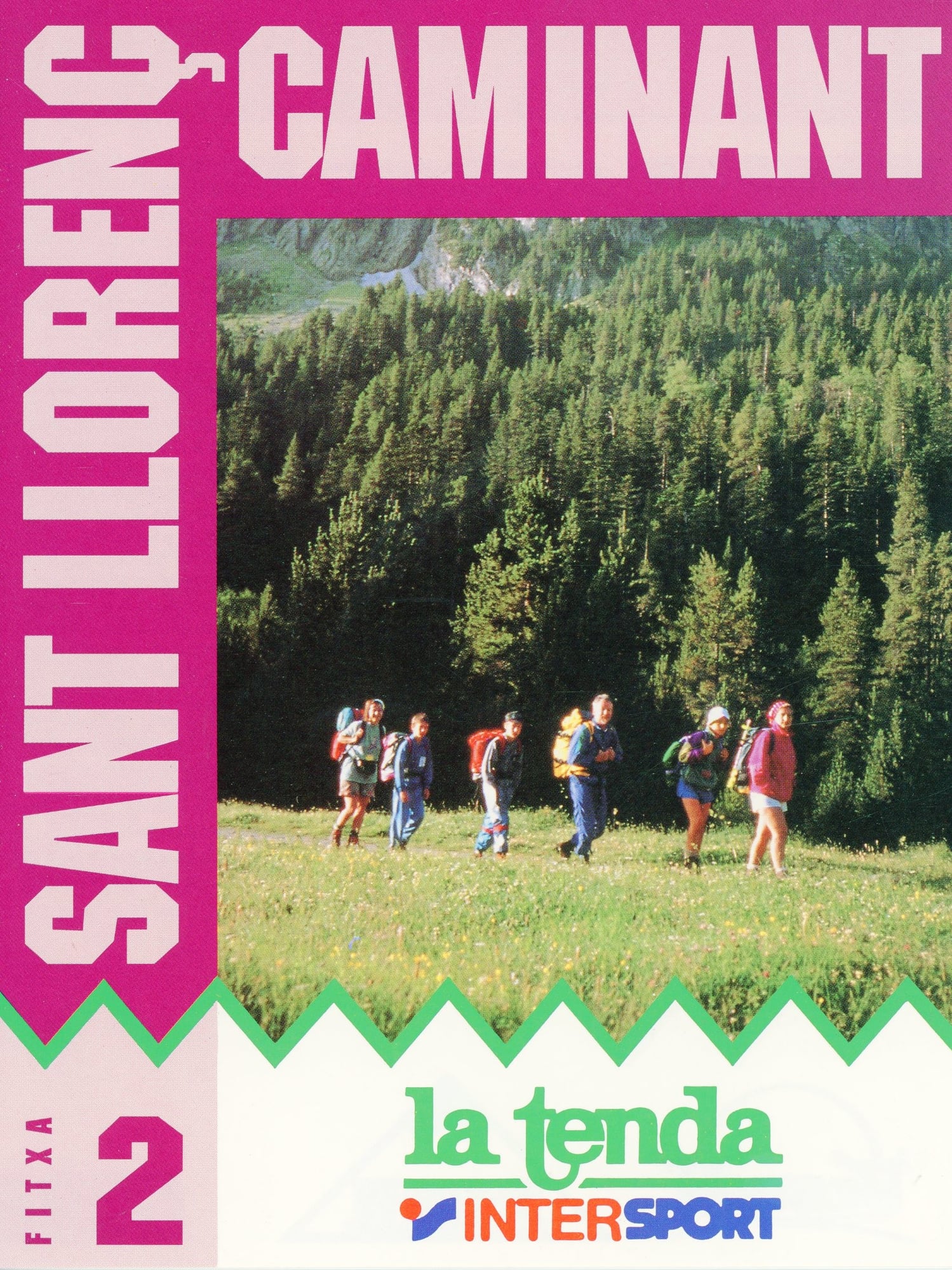 Sant Llorenç caminant : Fitxa 2 - Portada