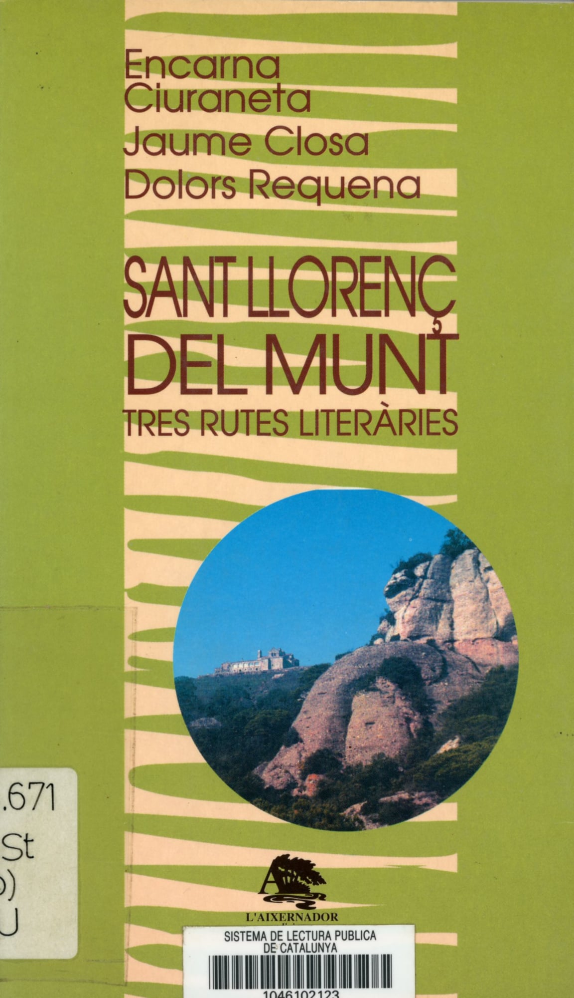 Sant Llorenç del Munt : tres rutes literàries - Portada