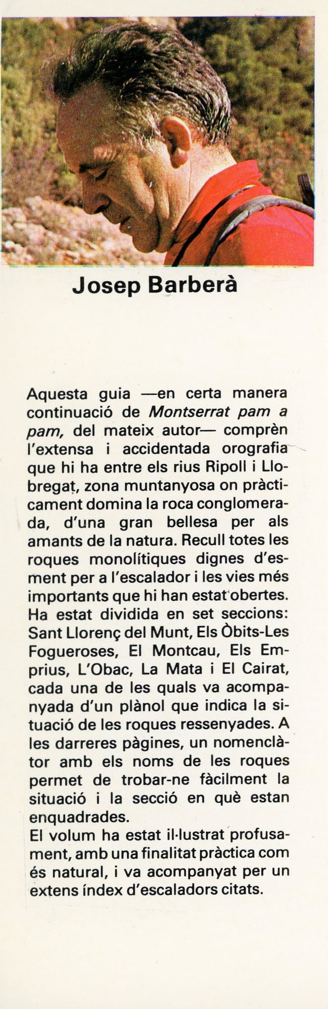 Sant Llorenç pam a pam (operació entre rius) : Sant Llorenç del Munt, Serres de l'Obac i del Cairat - Miniatura 3