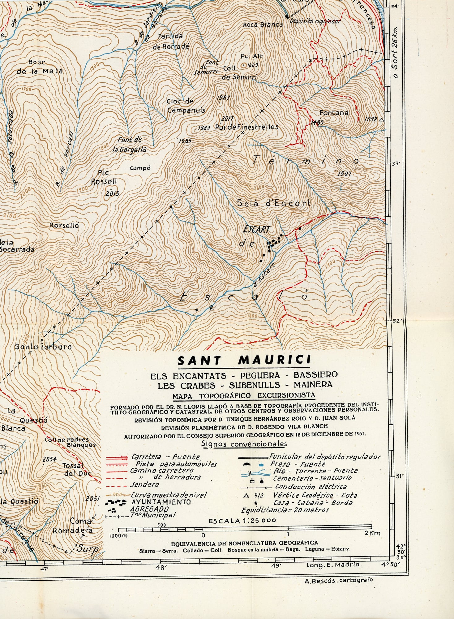Sant Maurici : Els Encantats - Peguera - Bassiero - Les Crabes - Subenulls y Mainera - Miniatura 4