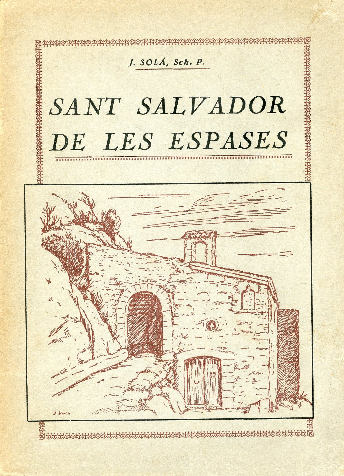 Sant Salvador de les Espases - Portada