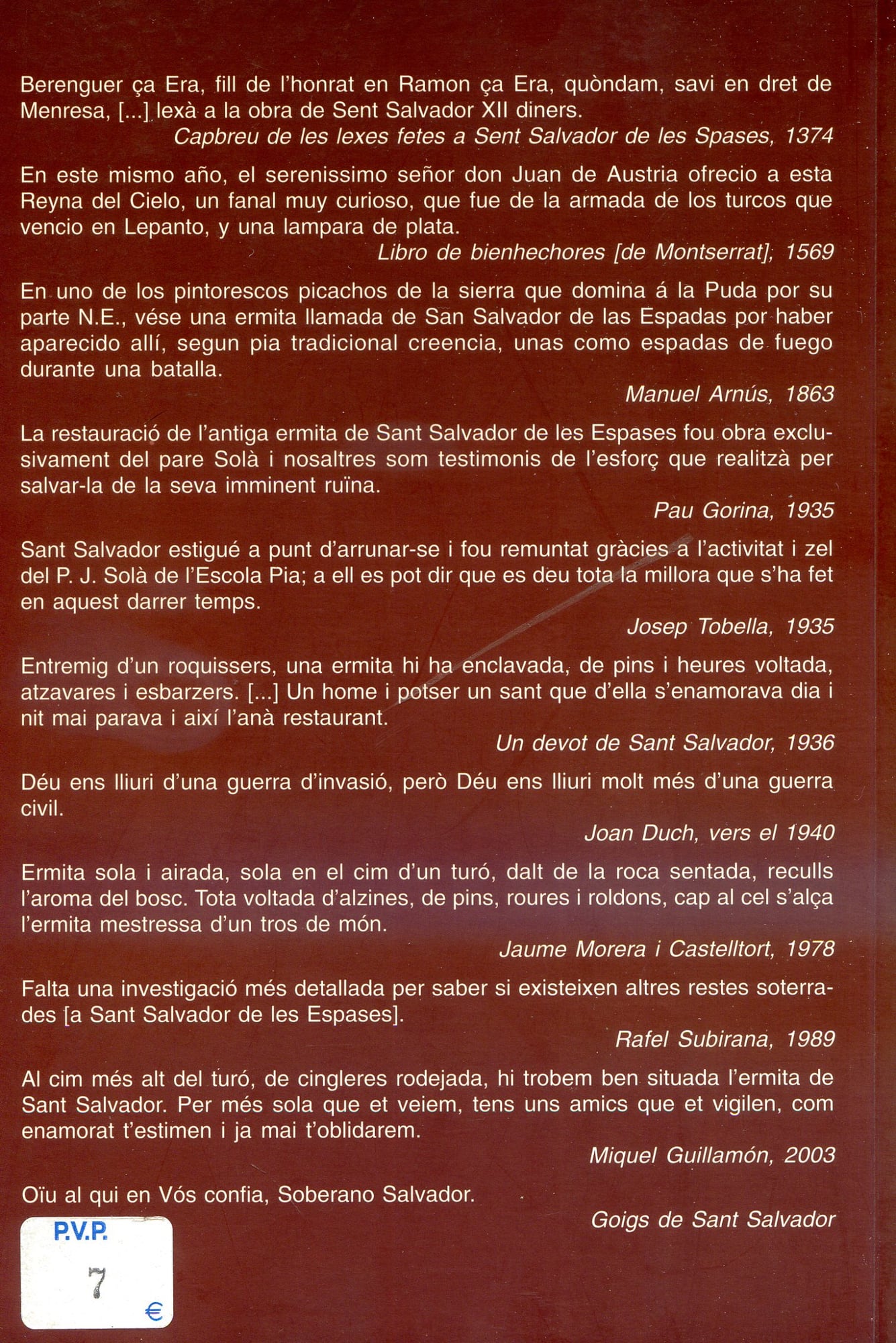 Sant Salvador de les Espases, una ermita singular - Miniatura 2