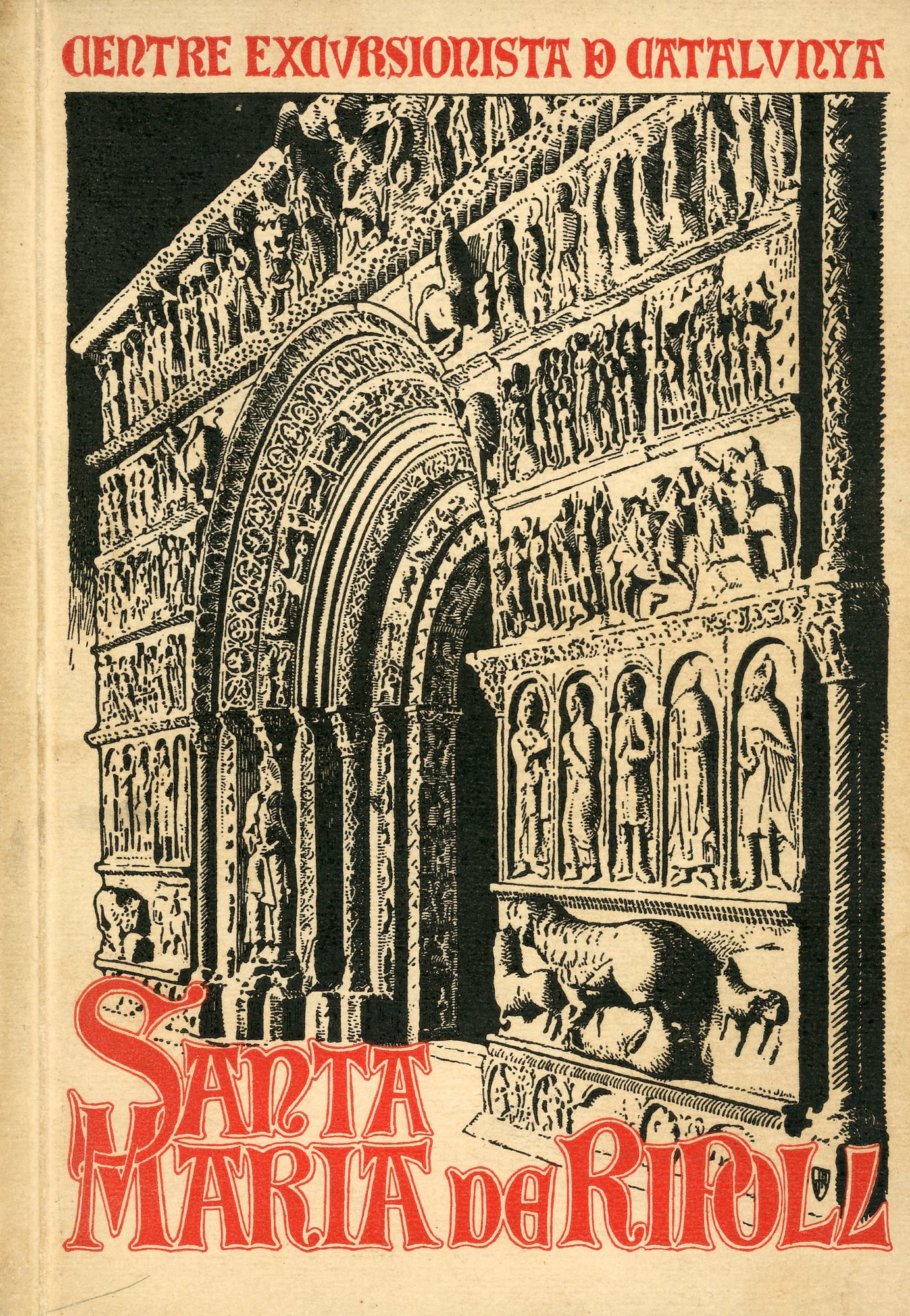 Monografia de Santa Maria de Ripoll - Portada
