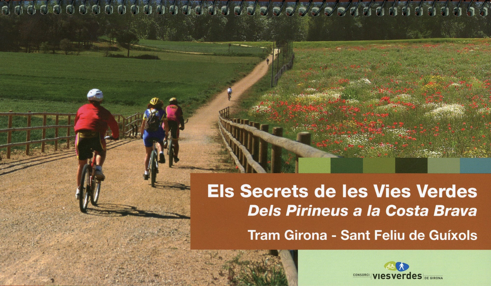 Secrets de les Vies Verdes, Els : Dels Pirineus a la Costa Brava. Tram Girona-Sant Feliu de Guíxols - Portada
