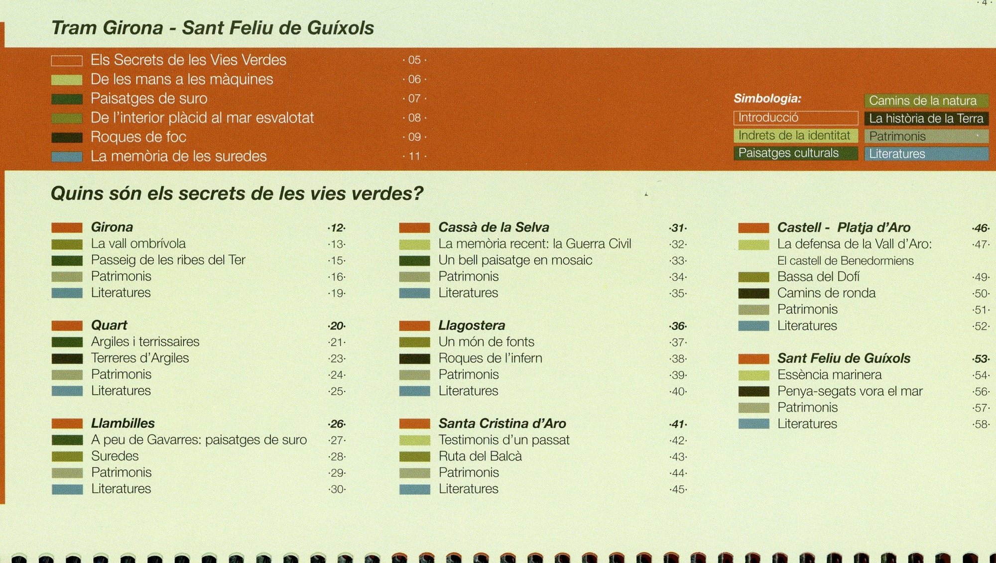 Secrets de les Vies Verdes, Els : Dels Pirineus a la Costa Brava. Tram Girona-Sant Feliu de Guíxols - Miniatura 2