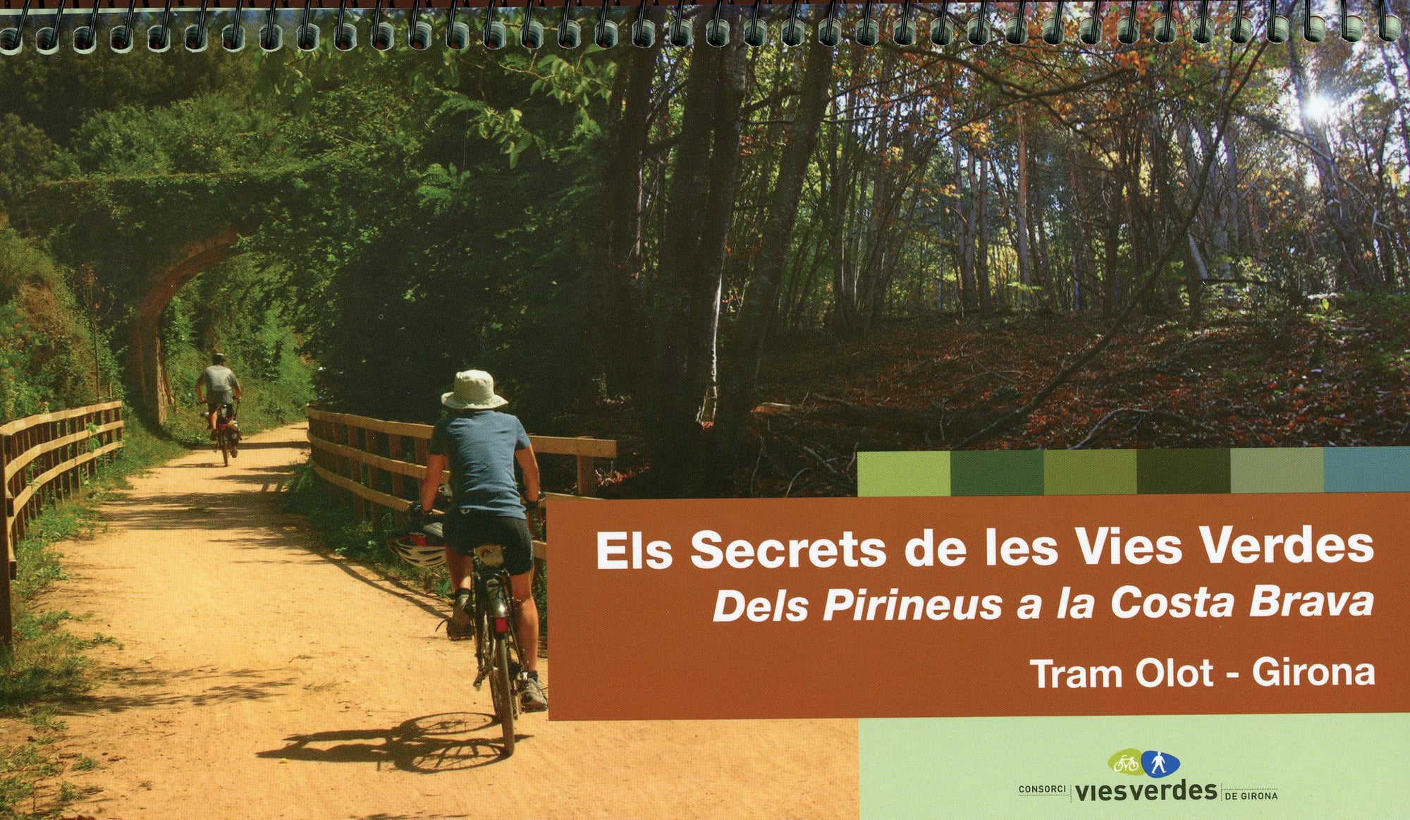 Secrets de les Vies Verdes, Els : Dels Pirineus a la Costa Brava : Tram Olot - Girona - Portada