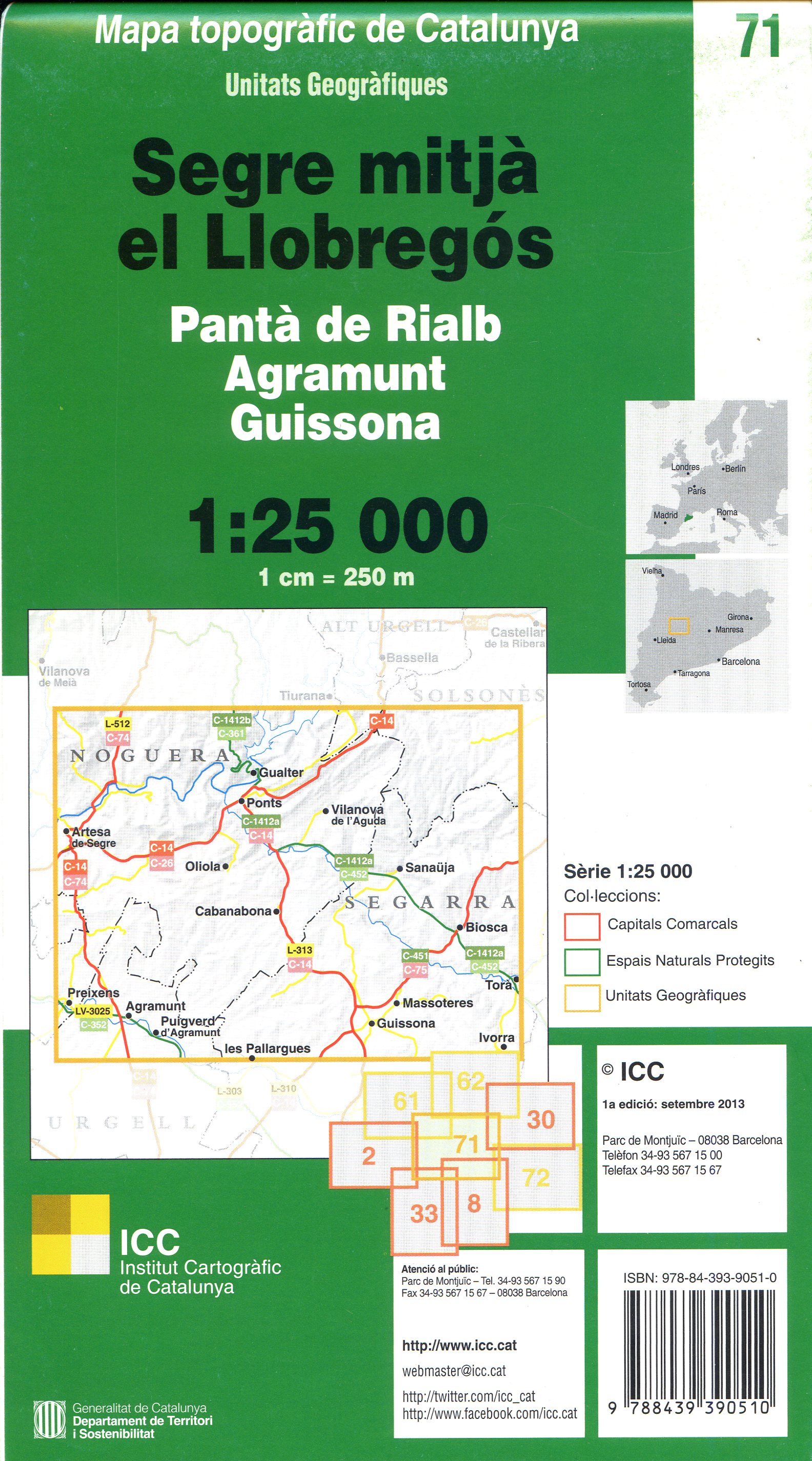 Segre mitjà el Llobregós : Pantà de Rialb : Agramunt : Guissons - Miniatura 2