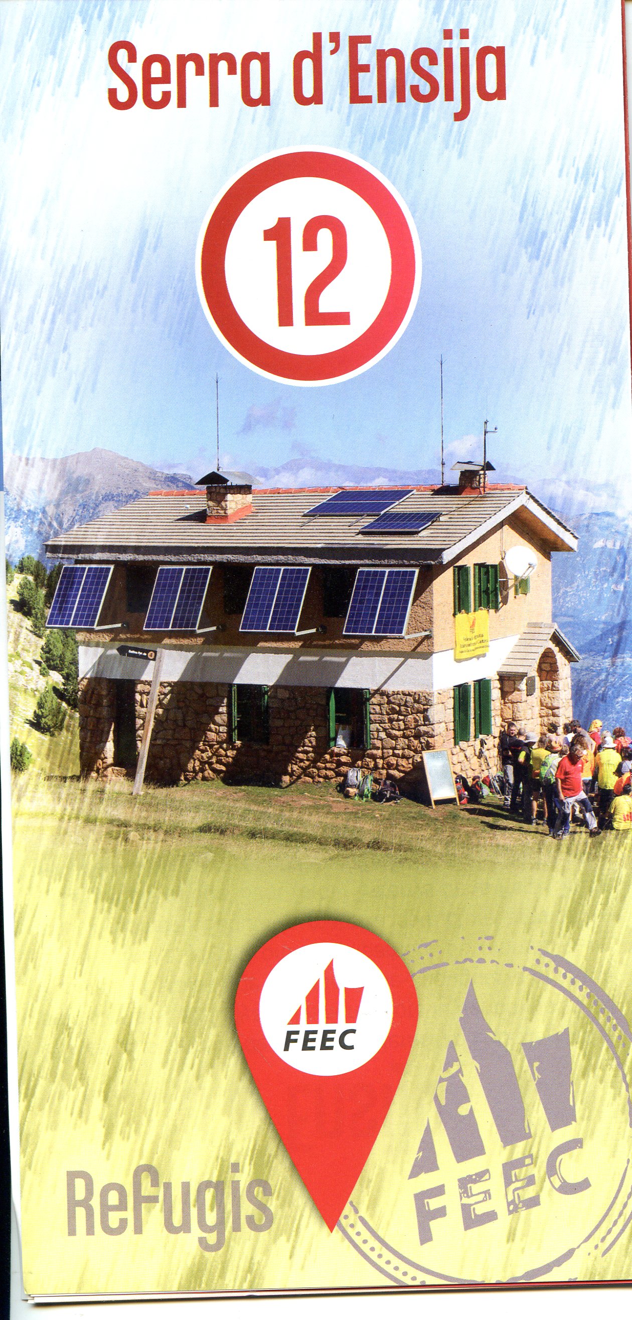 Serra d'Ensija 12 : Refugis FEEC - Portada