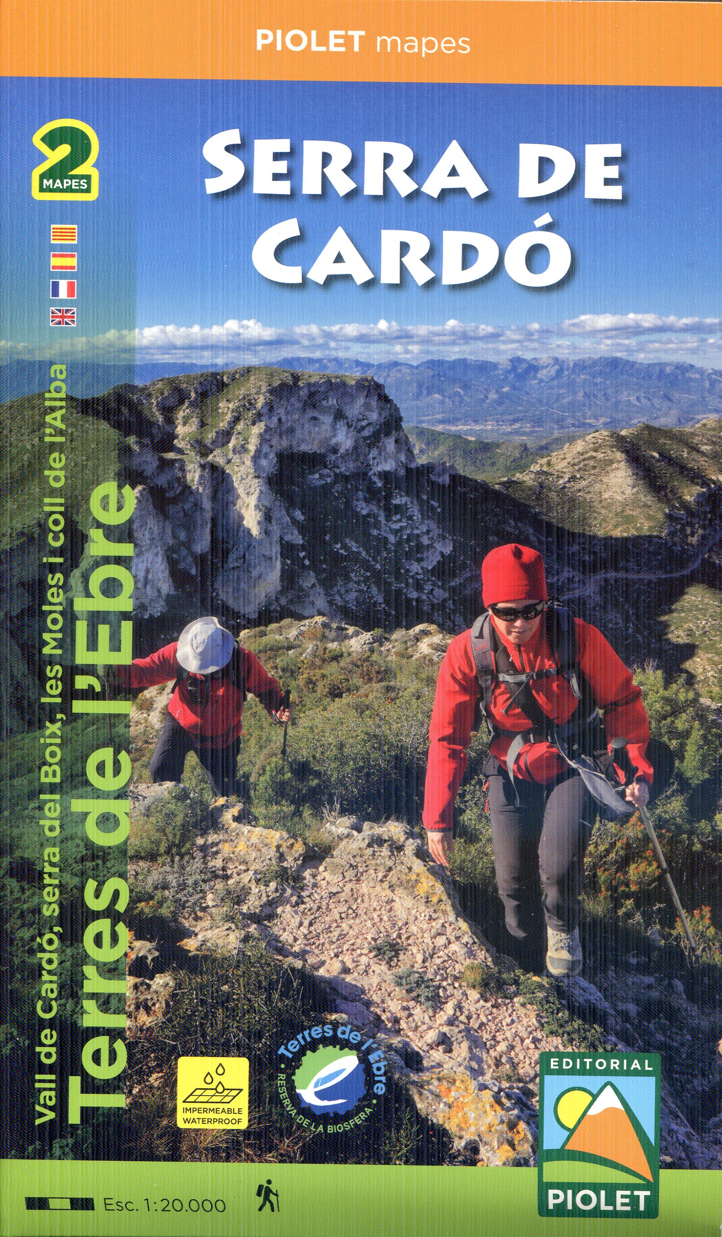 Serra de Cardó : Vall de Cardó, serra del Boix, les Moles i coll de l'Alba - Portada