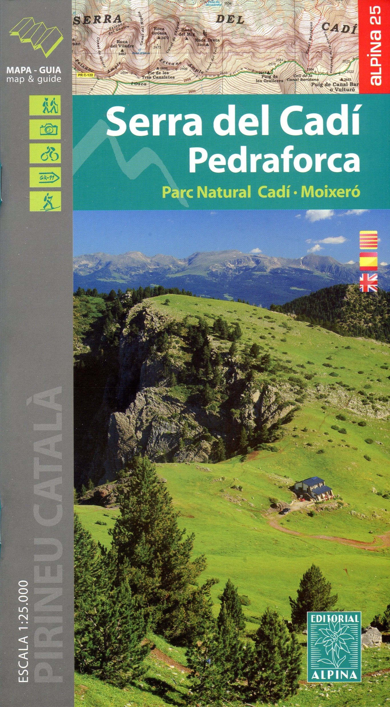 Serra del Cadí Pedraforca : Parc Natural Cadí · Moixeró - Portada