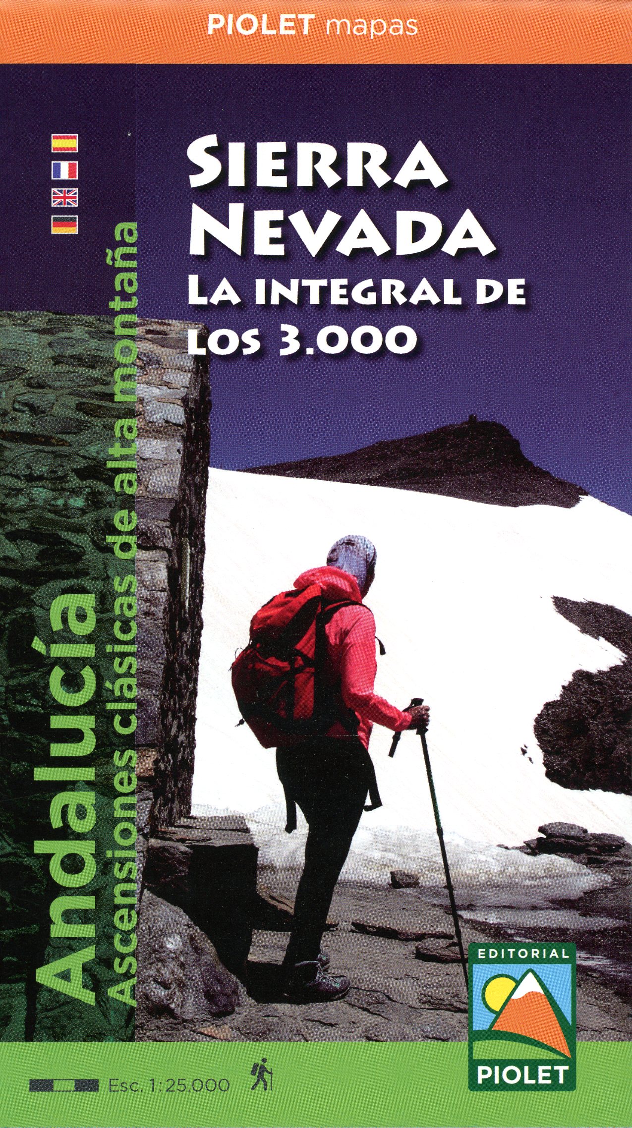 Sierra Nevada : La integral de los 3000. Ascensiones clásicas de alta montaña - Portada