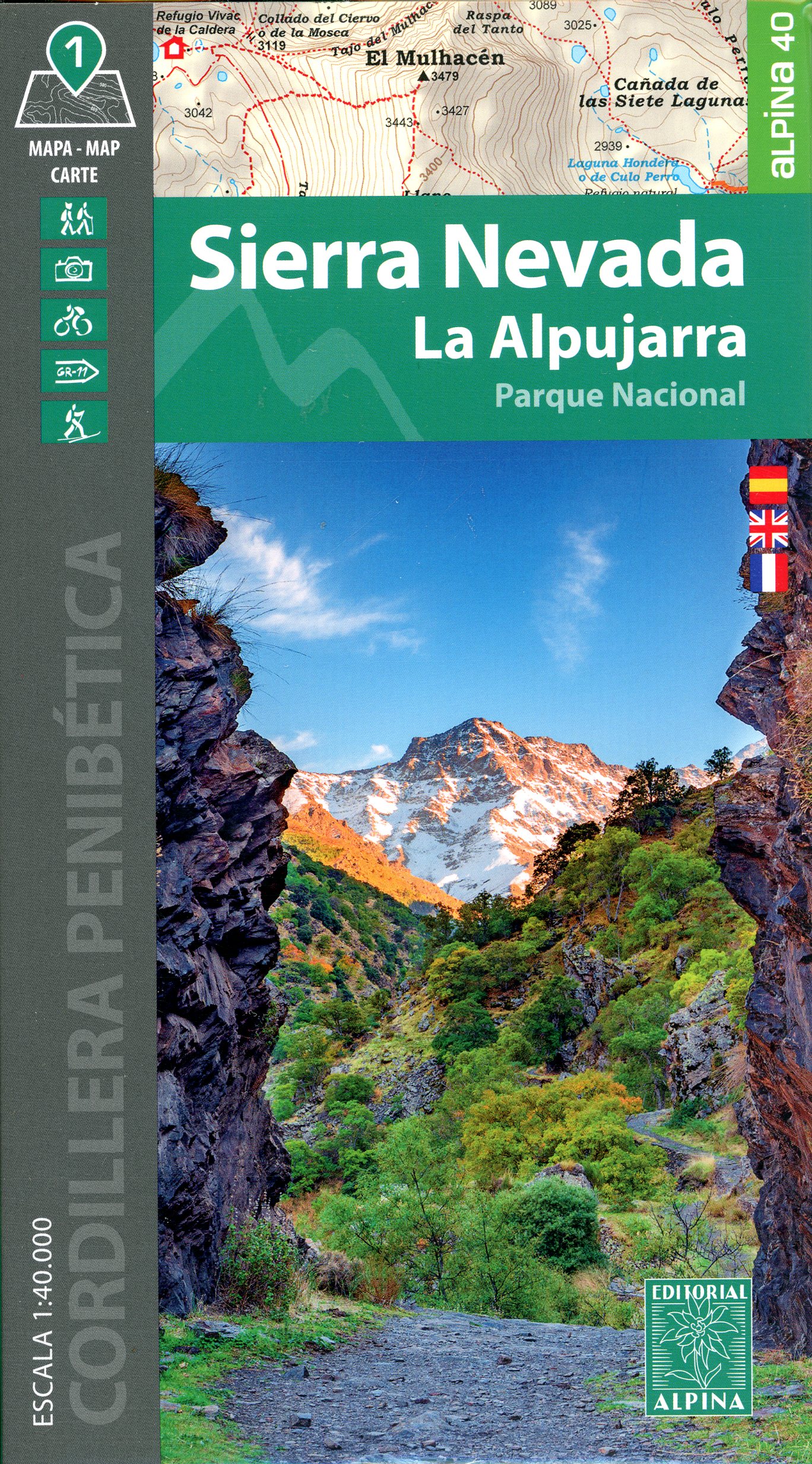 Sierra Nevada : La  Alpujarra : Cordilllera Penibética - Portada