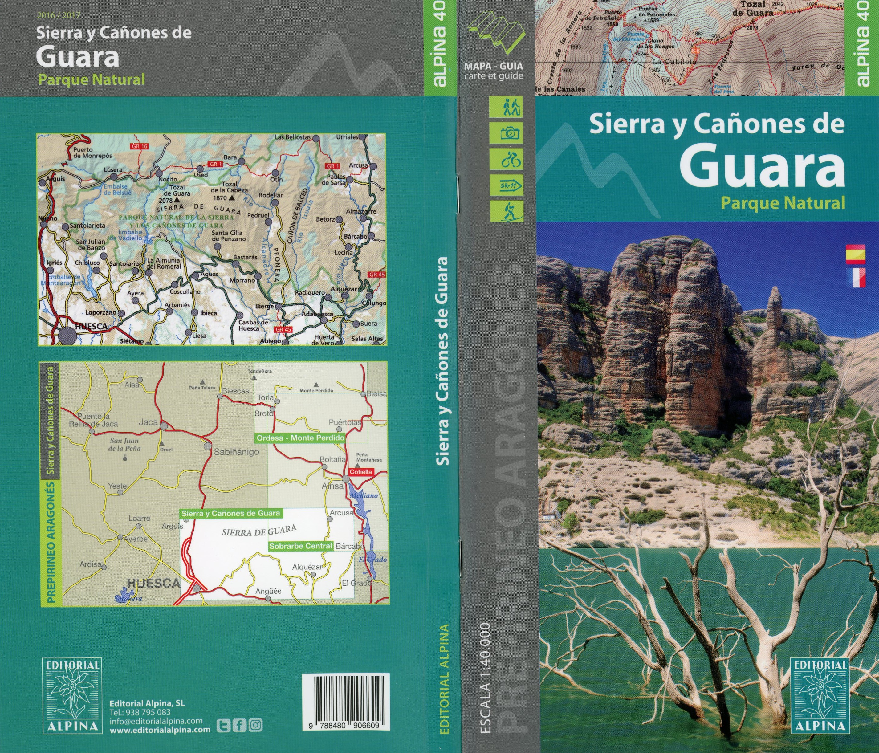 Sierra y Cañones de Guara : Parque Natural - Portada
