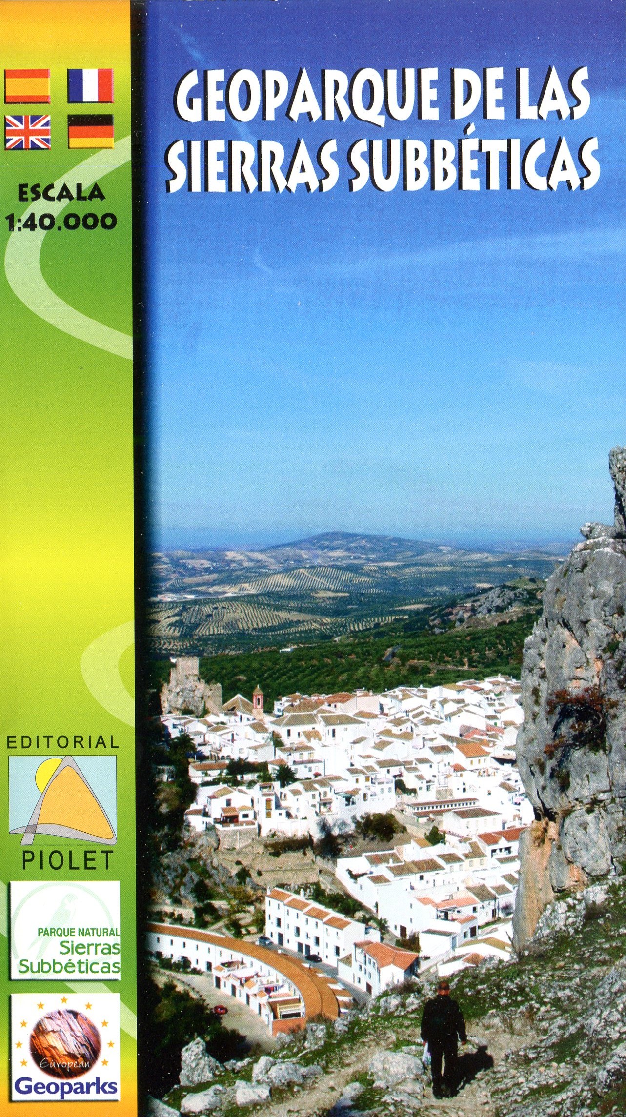 Geoparque de las Sierras Subbéticas : Escala 1:40.000 - Portada