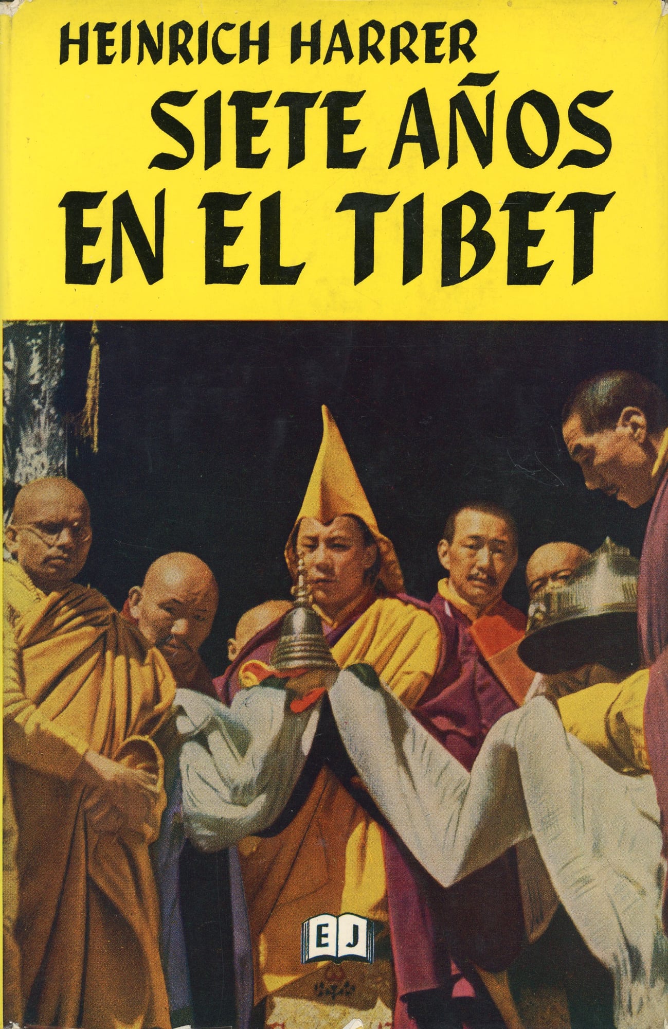 Siete años en el Tíbet - Portada