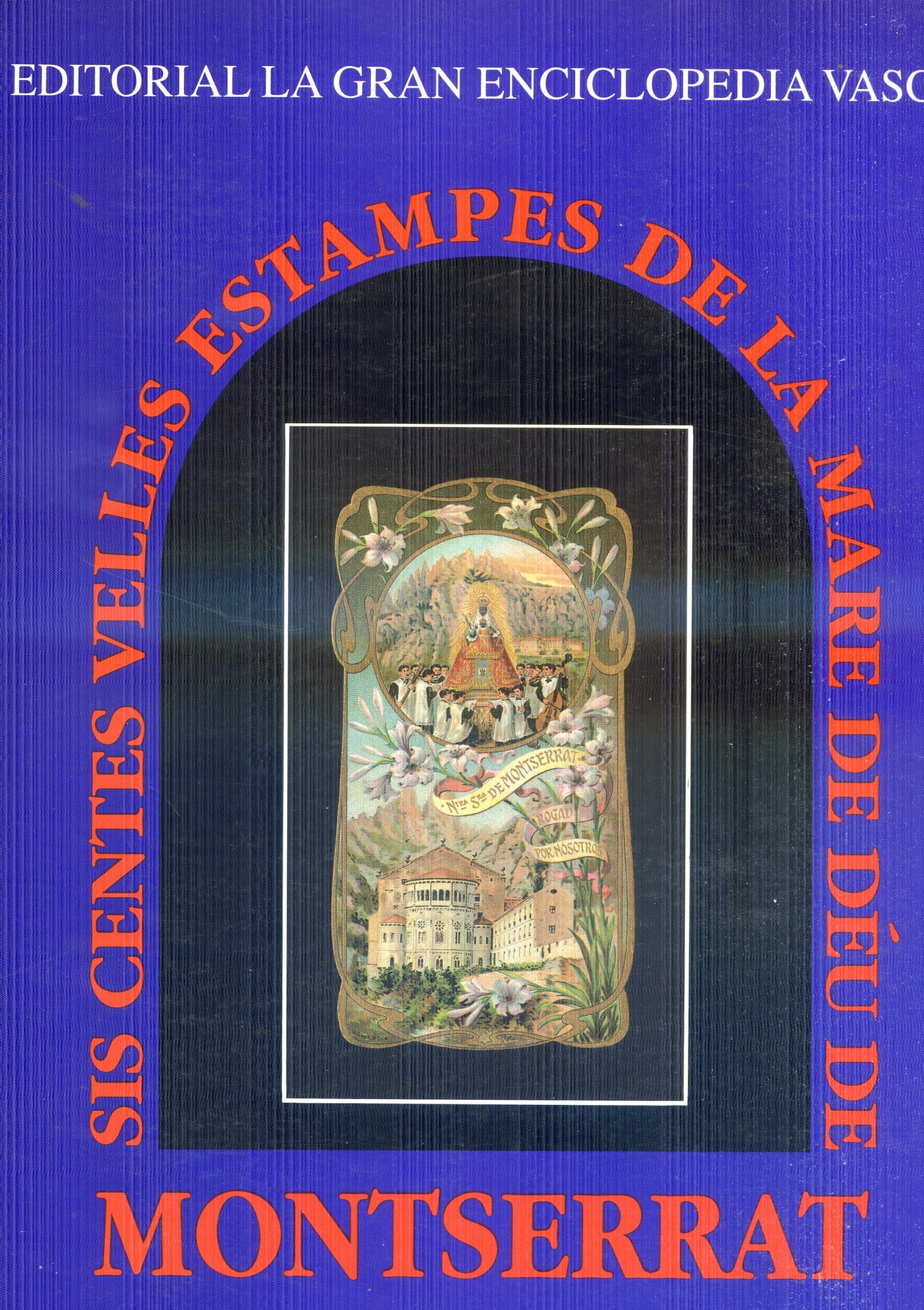 600 velles estampes de la Mare de Déu de Montserrat - Portada