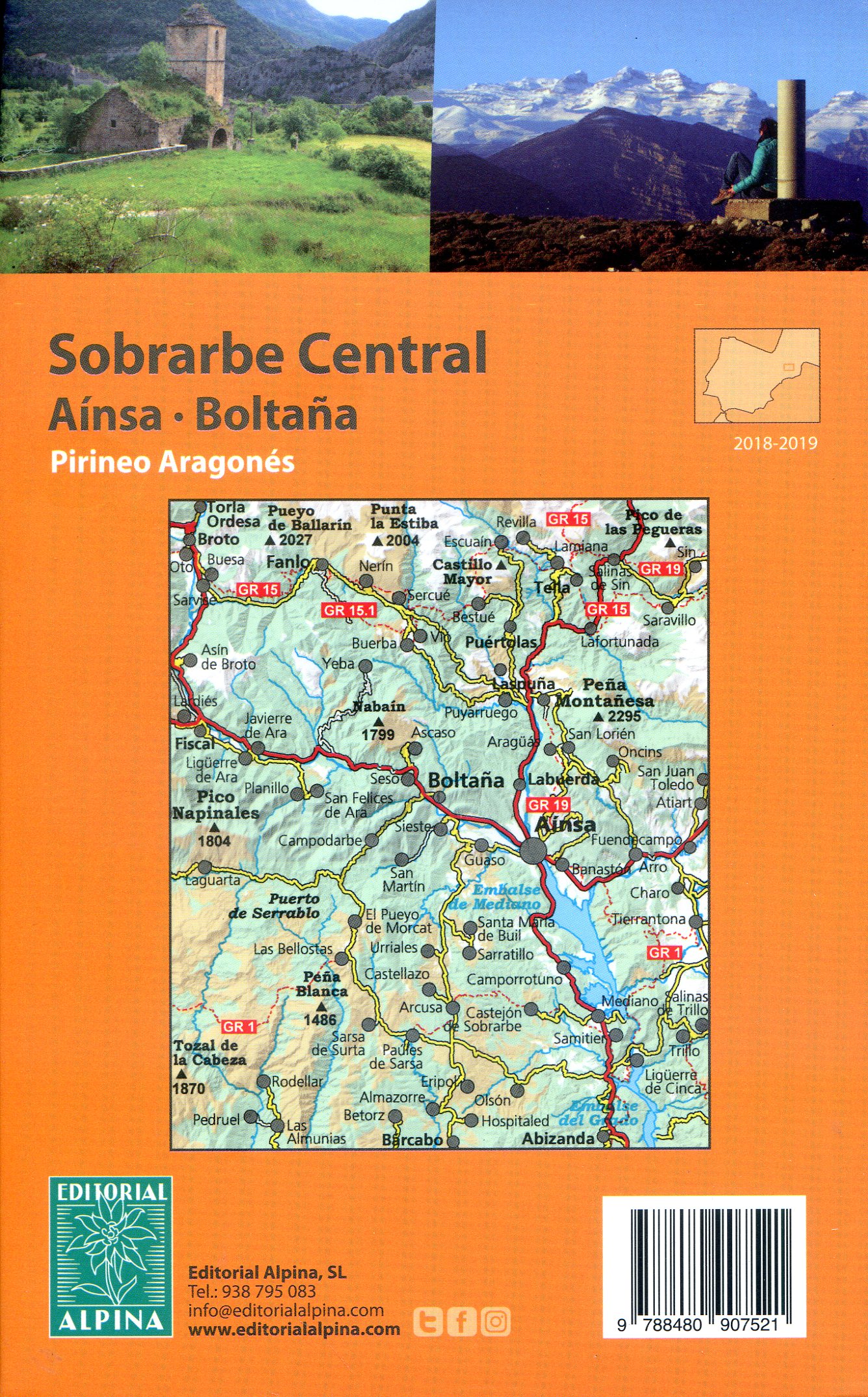 Sobrarbe Central : Aínsa · Boltaña : Pirineo Aragonés - Miniatura 3