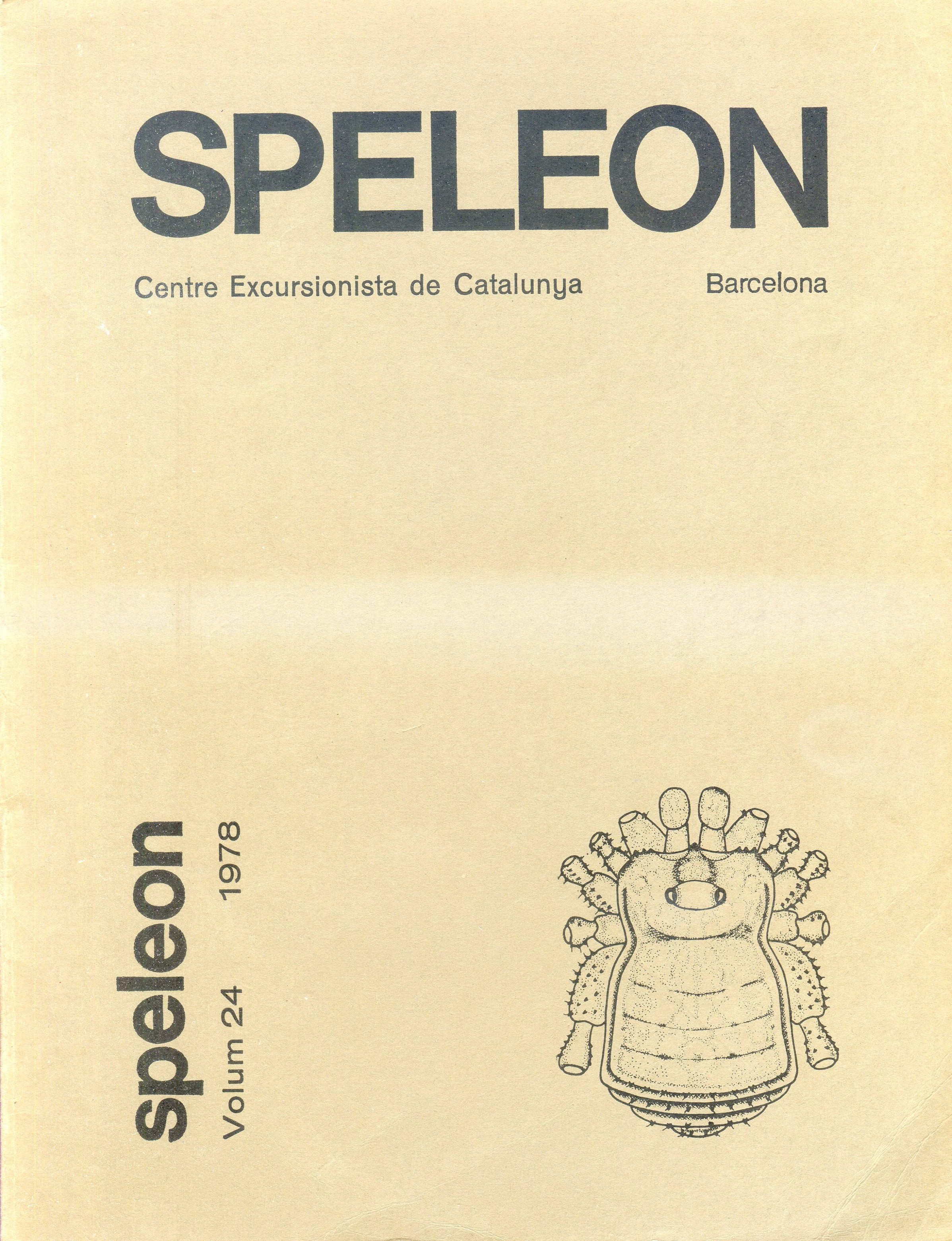 Speleon : Volum 24 - Portada