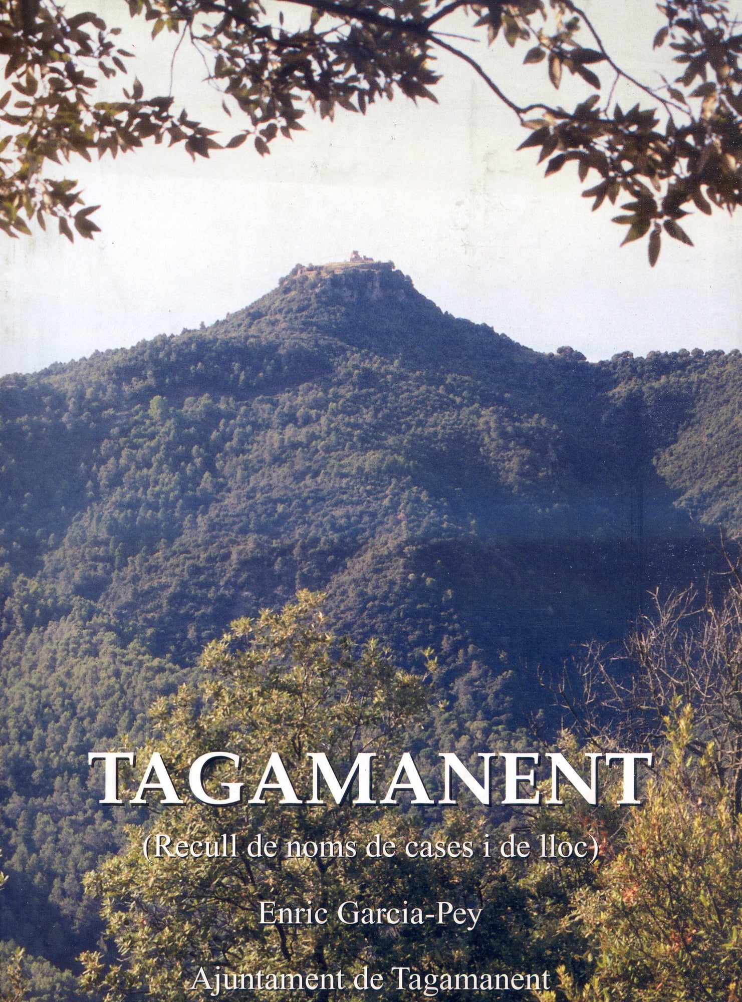 Tagamanent : (Recull de noms de cases i de lloc) - Portada