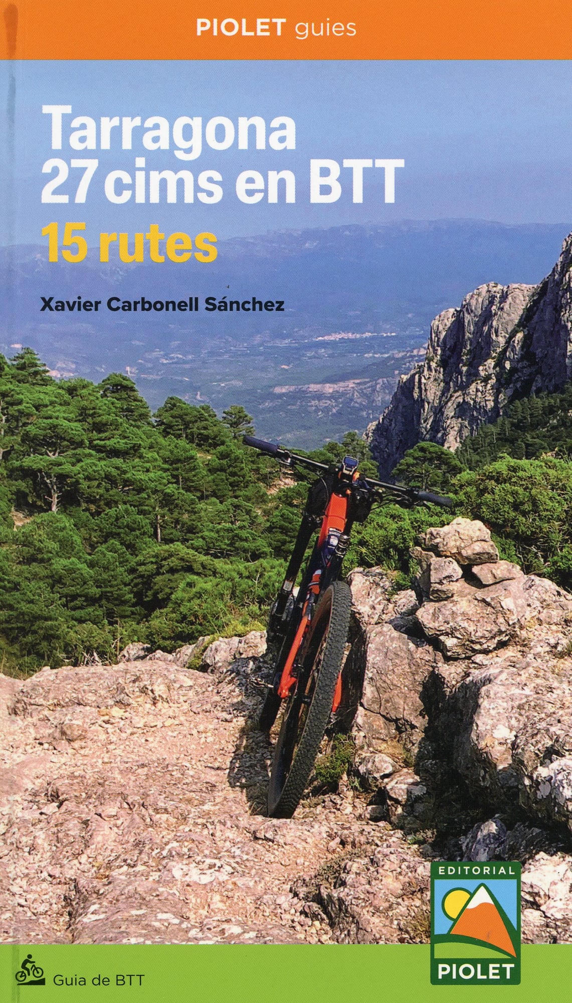 Tarragona : 27 cims en BTT : 15 rutes - Portada