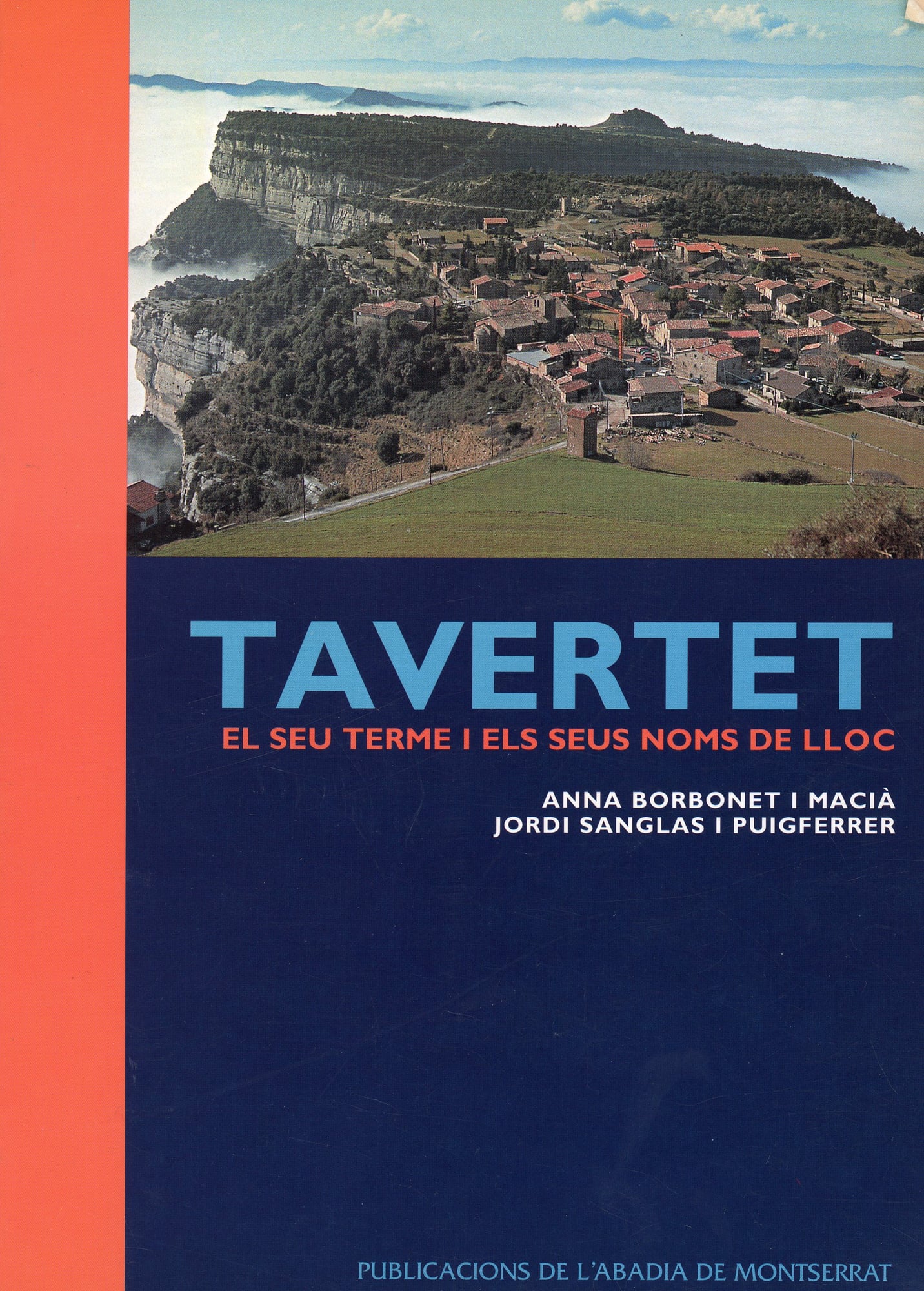 Tavertet : El seu terme i els seus noms de lloc - Portada