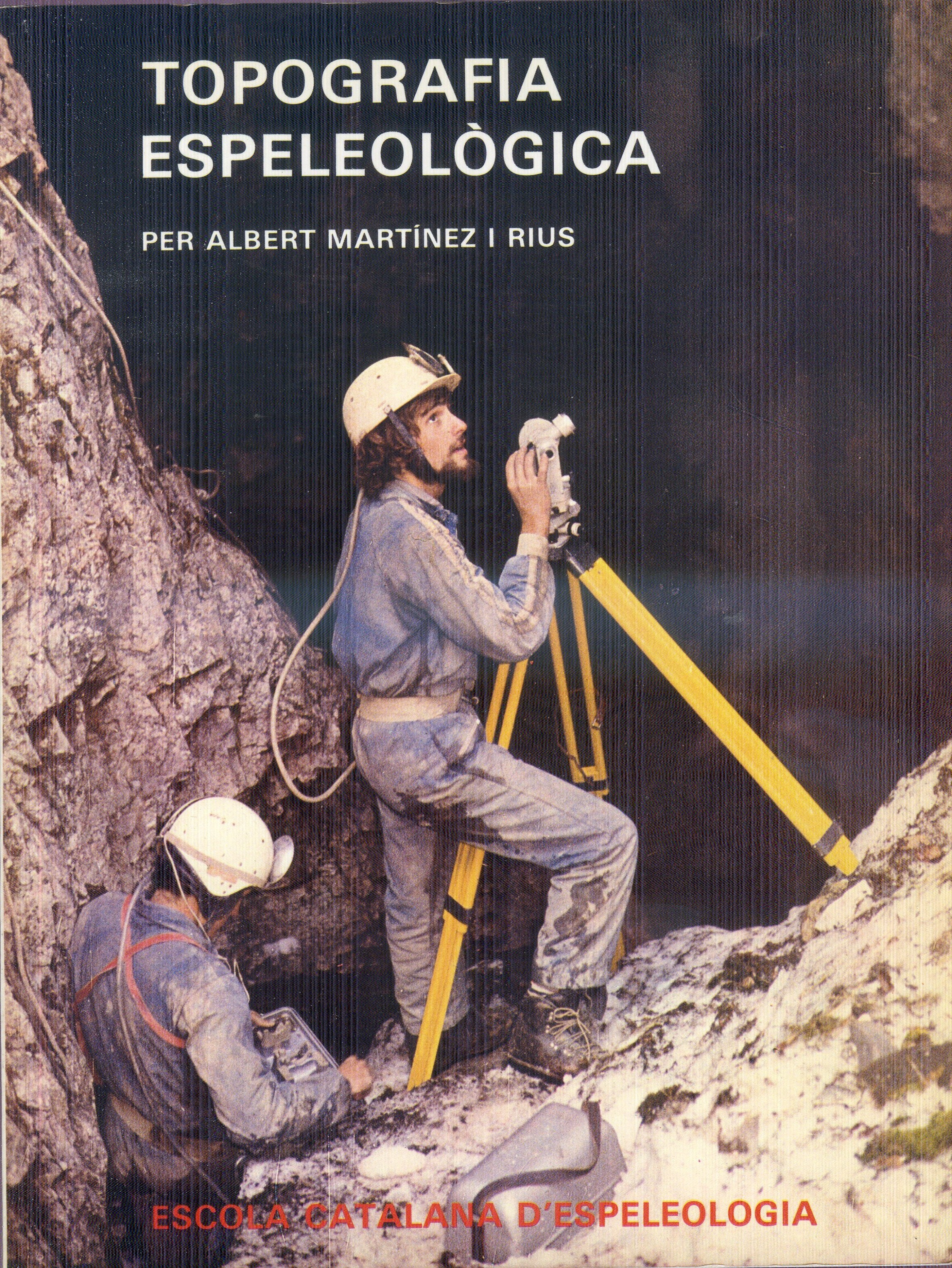 Topografia espeleològica - Portada