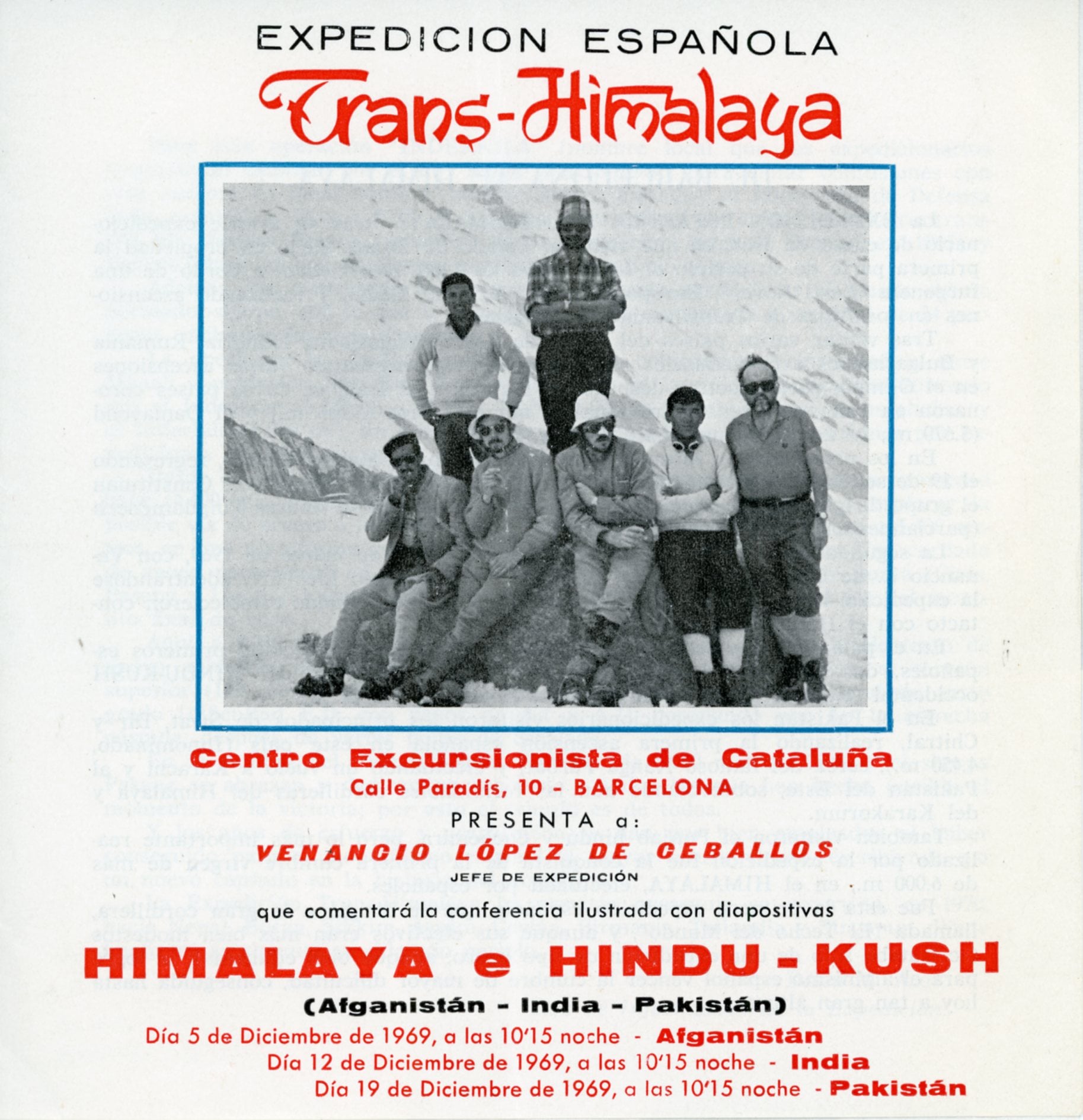 Expedición española Trans-Himalaya - Portada