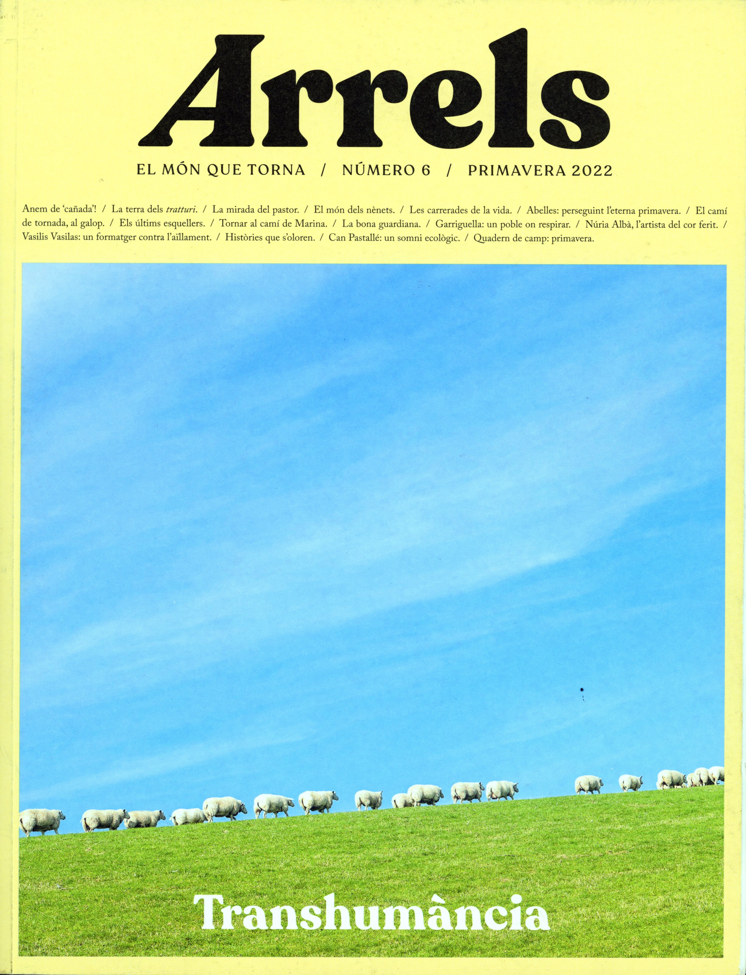 Arrels : El món que torna : Transhumància - Portada