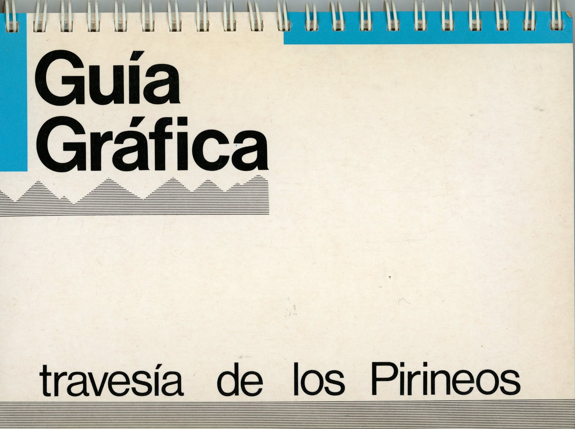 Travesía de los Pirineos : Guía Gráfica - Portada