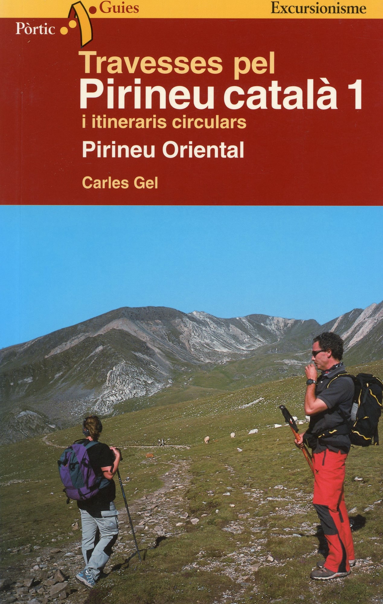 Travesses pel Pirineu català 1 i itineraris circulars Pirineu Oriental - Portada