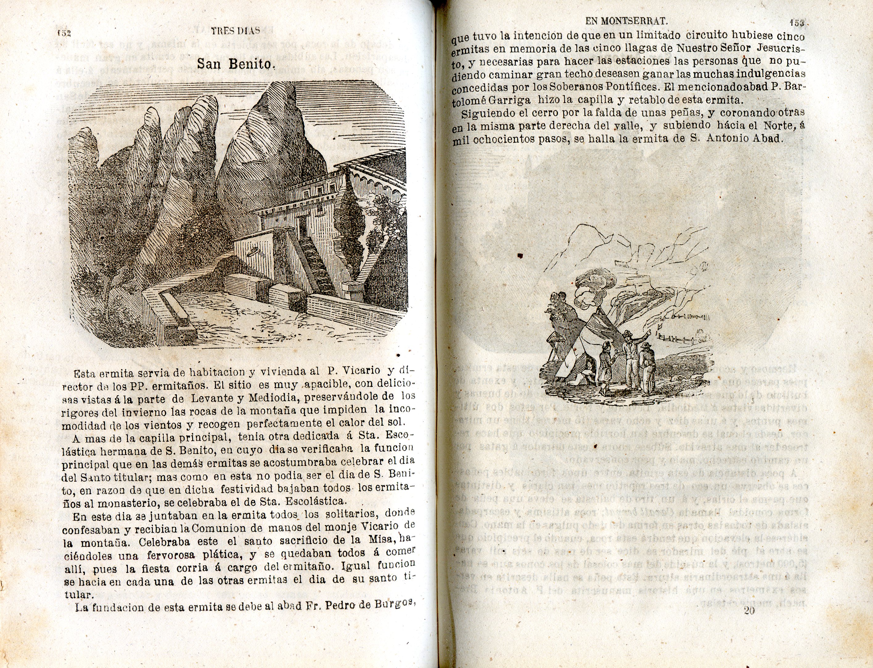 Tres días en Montserrat : Guía histórico-descriptiva de todo cuanto contiene y encierra esta montaña - Miniatura 4