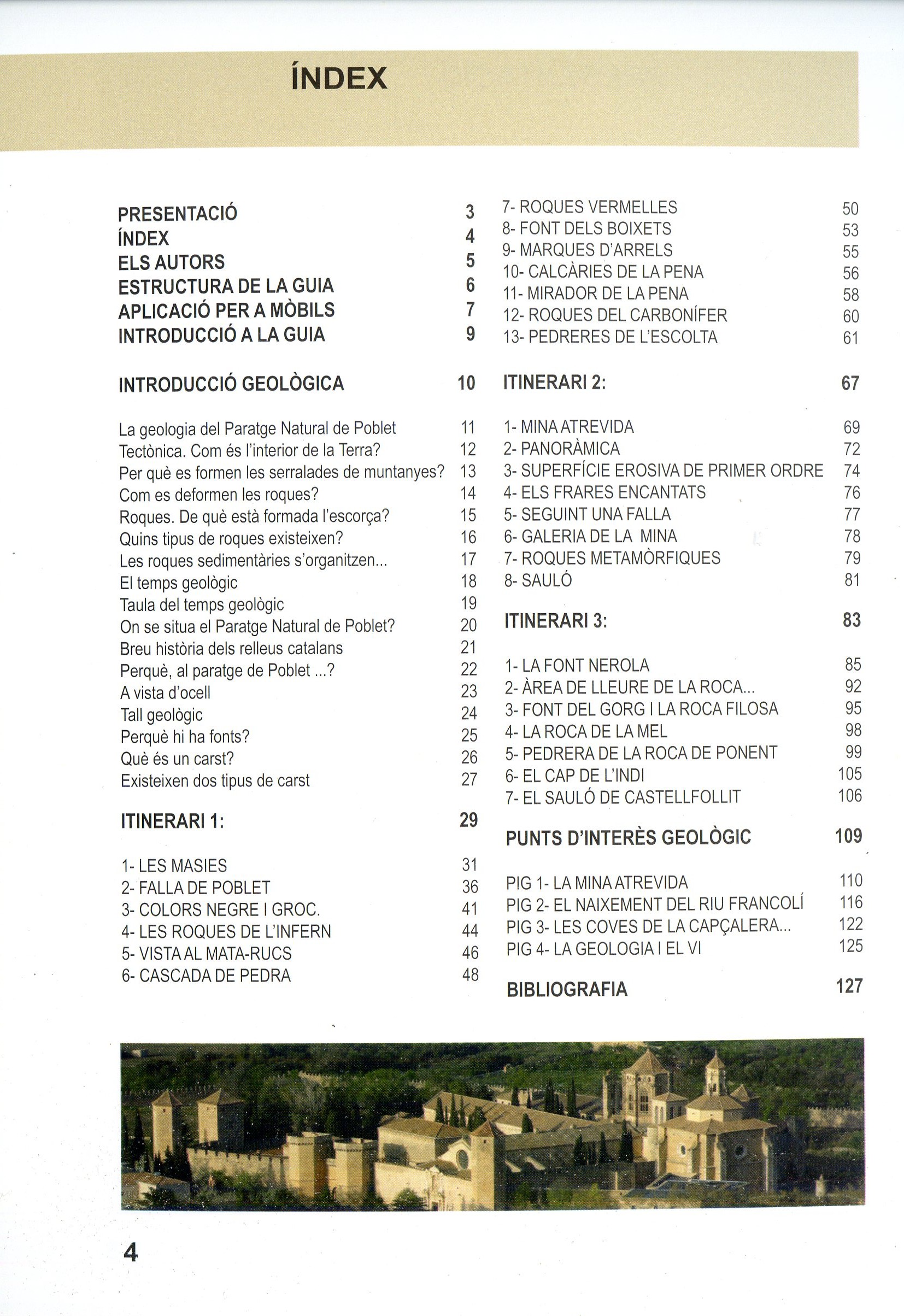 tresors geològics del Paratge Natural de Poblet, Els : La Pena - Mines de barita - Castellfollit - Miniatura 2
