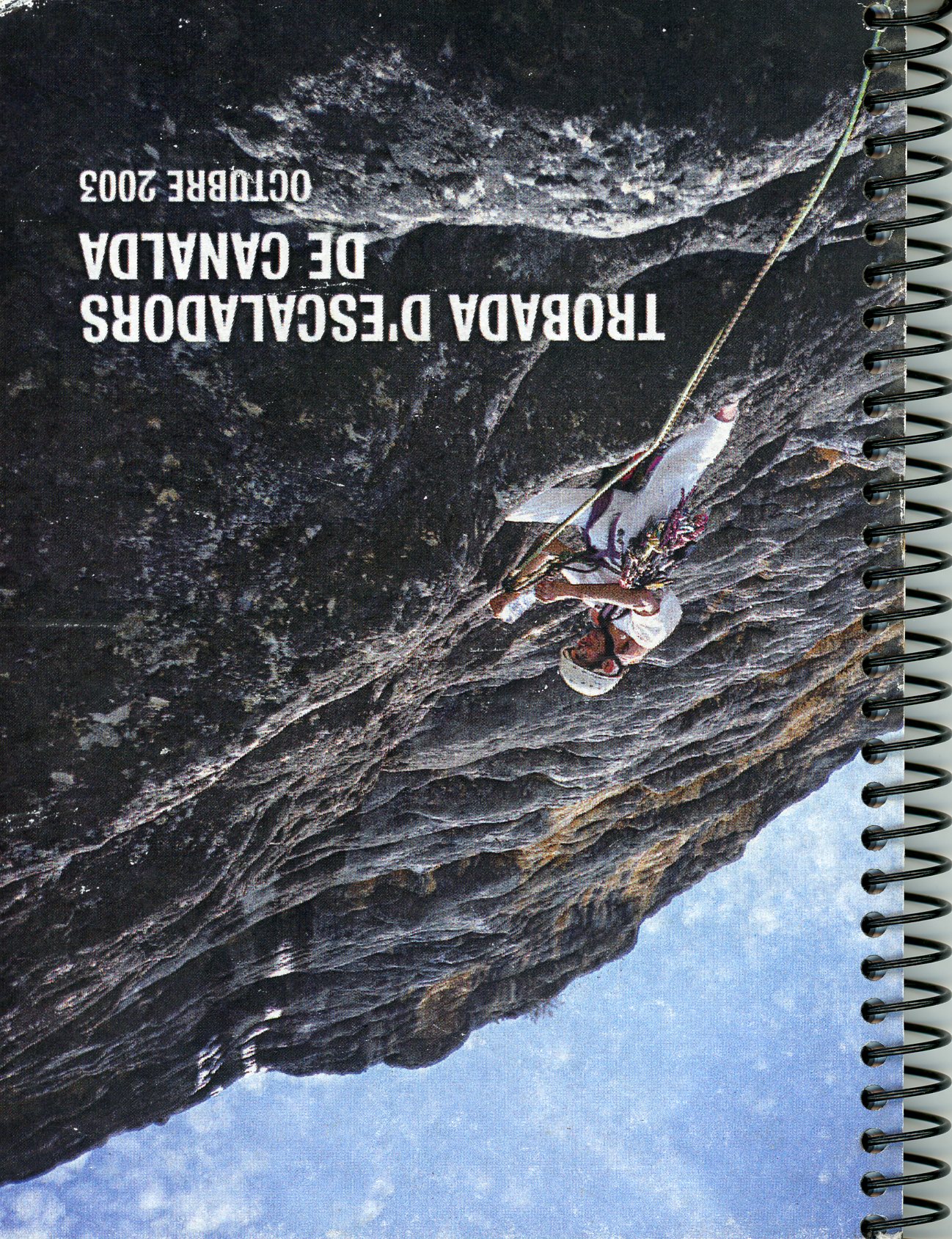 Trobada d'escaladors de Canalda : Octubre 2003 - Portada
