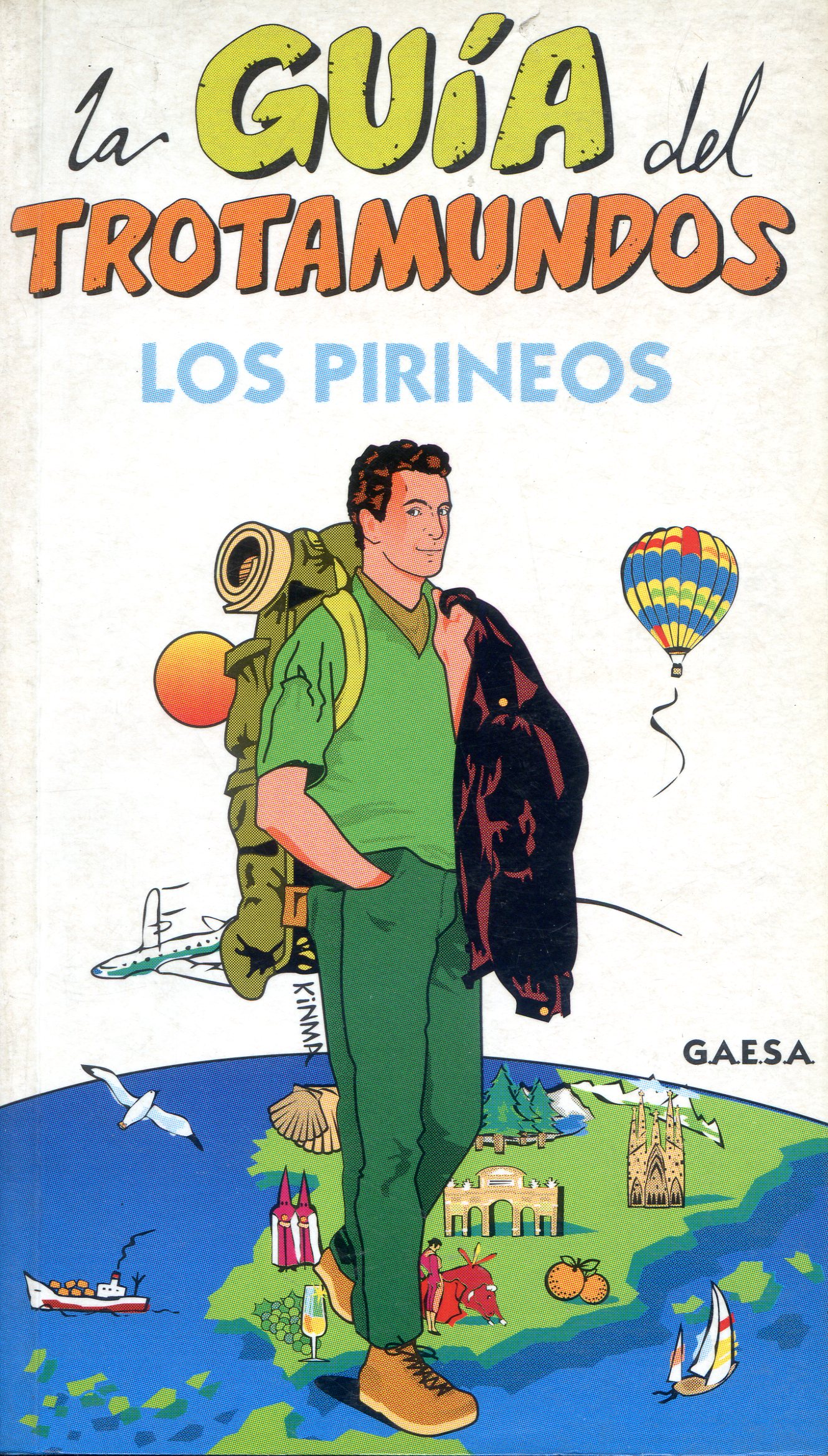 guía del trotamundos, La : Los Pirineos - Portada
