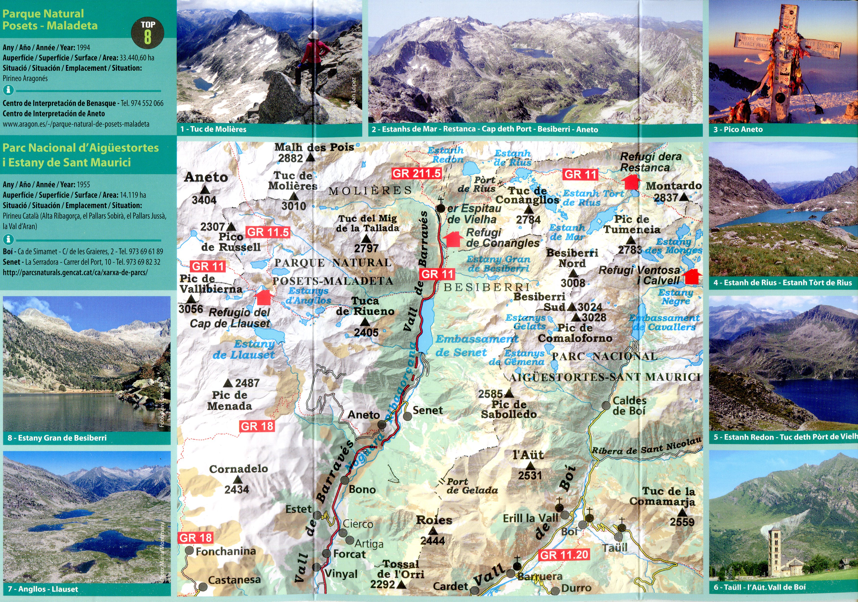 Tuc de Molières Besiberri : Vall de Barravés - Miniatura 2