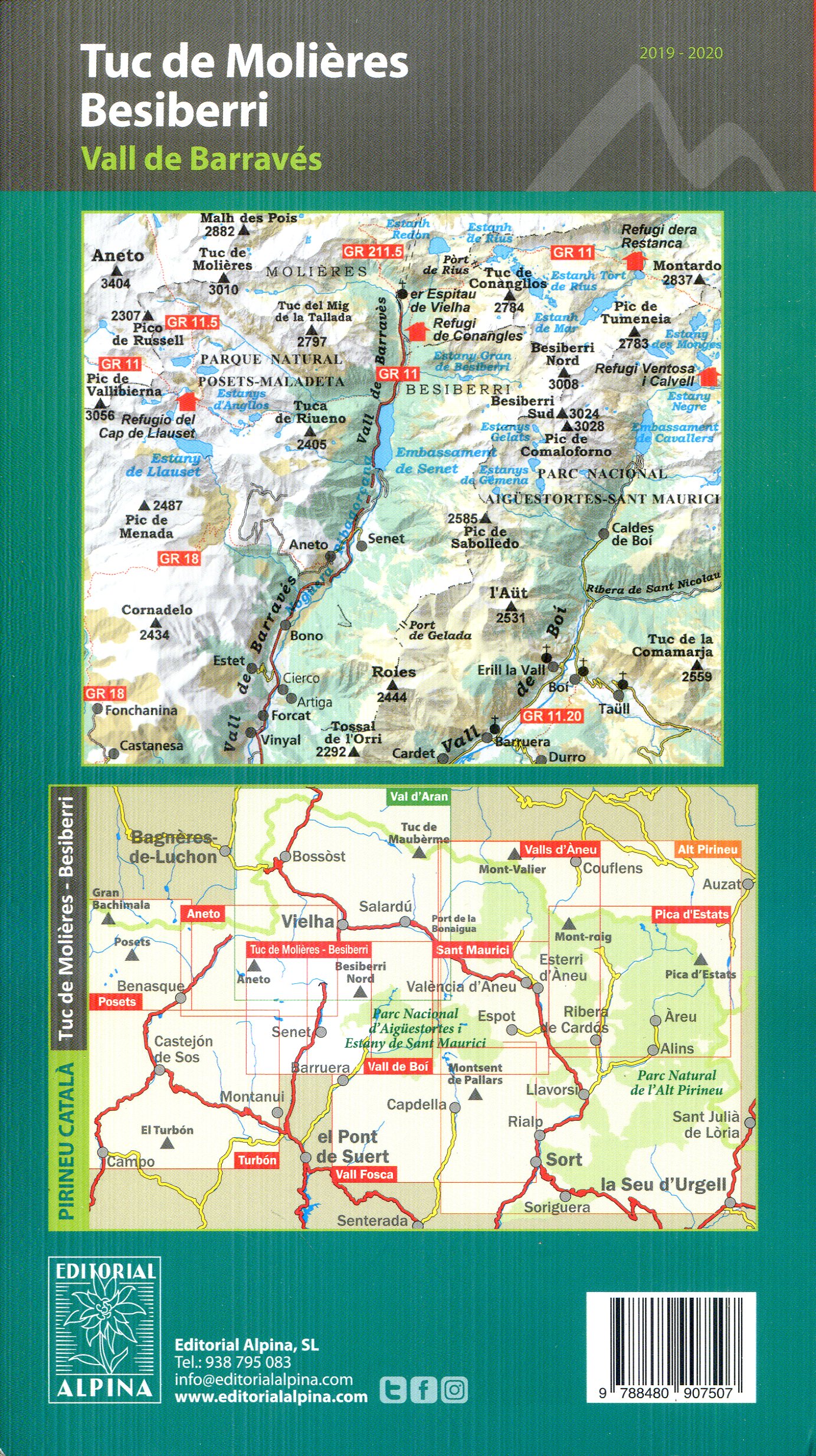 Tuc de Molières - Besiberri : Vall de Barravés - Miniatura 2
