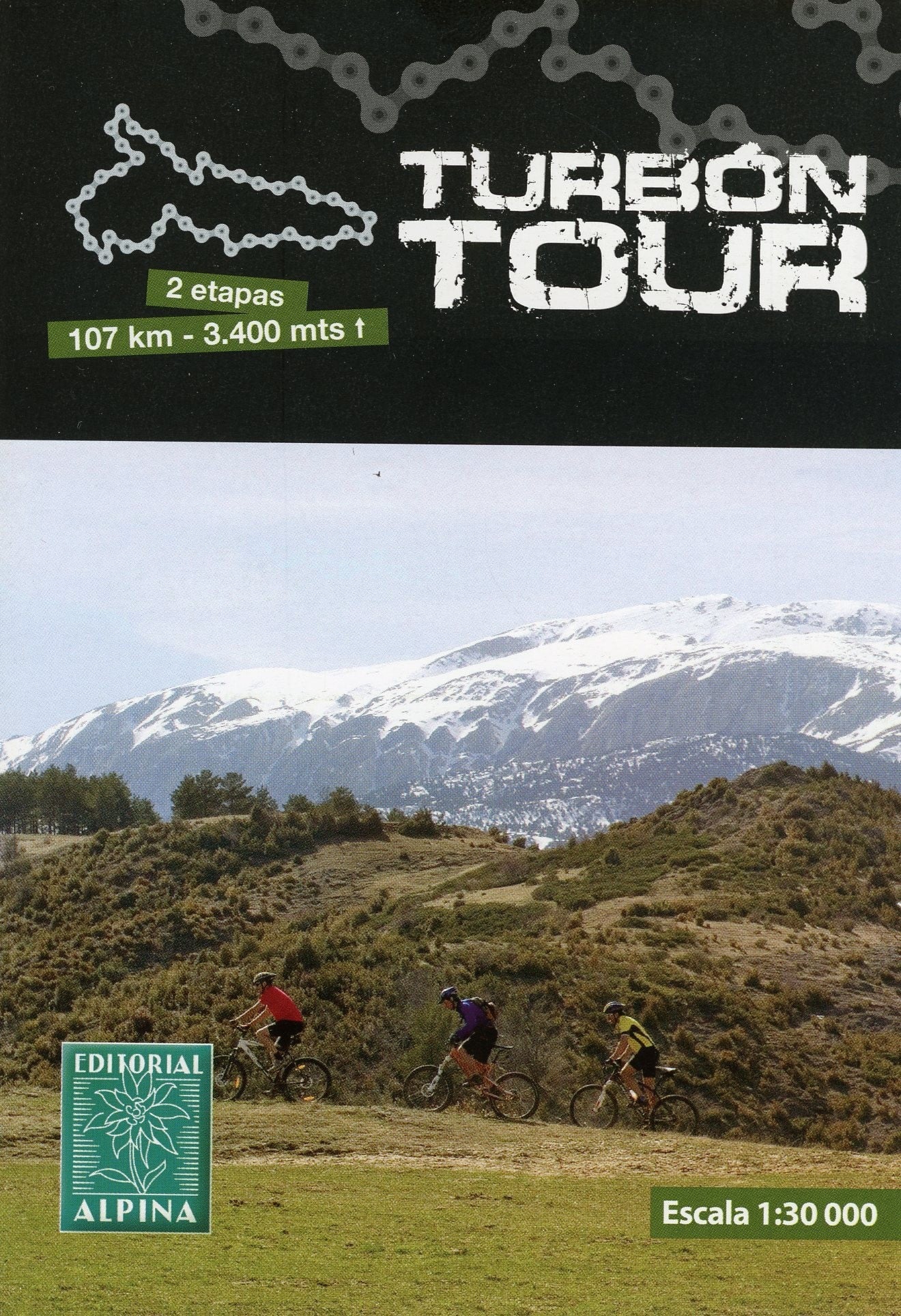 Turbón Tour : 2 etapas : 107 km - 3400 mts + - Portada