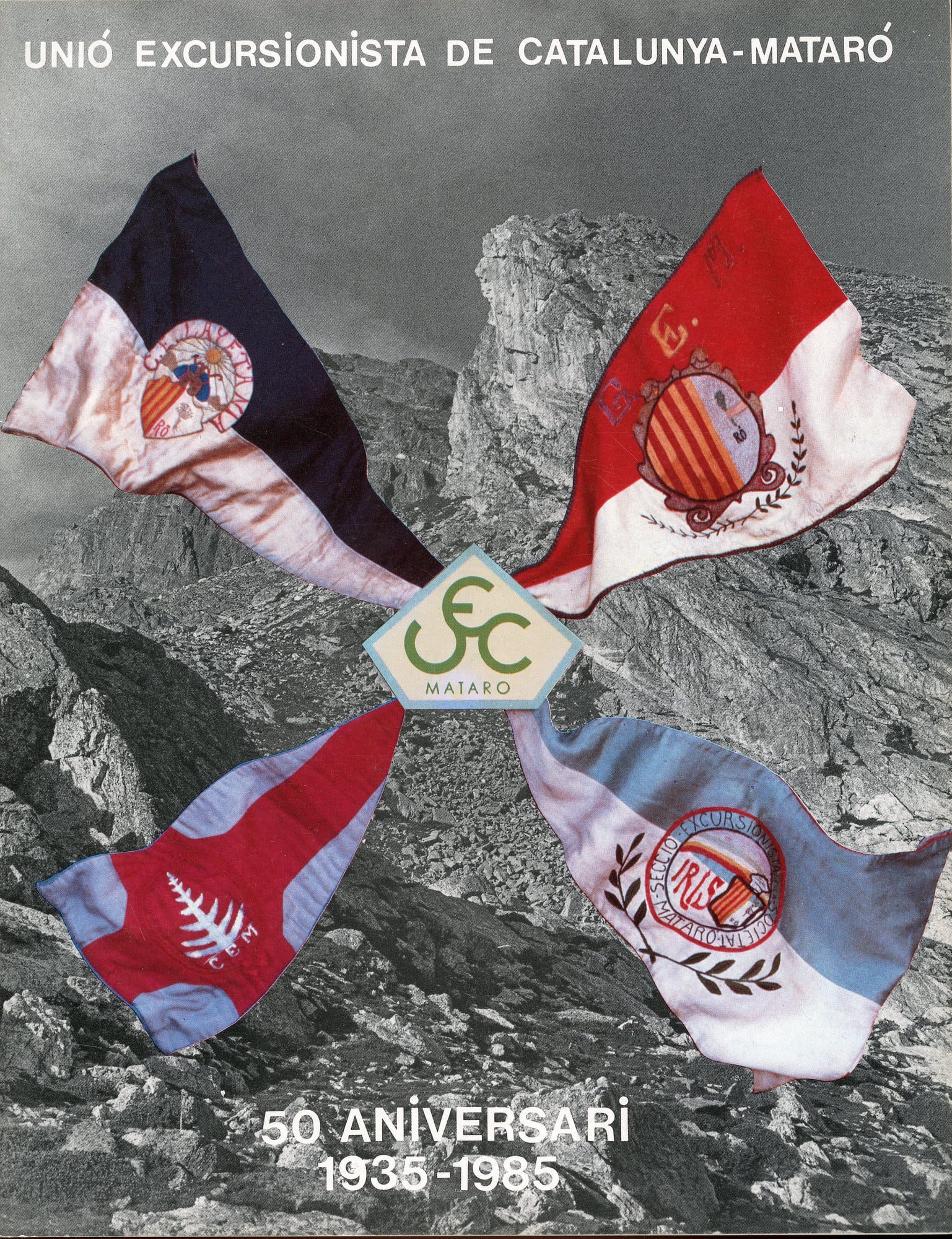 Unió Excursionista de Catalunya-Mataró : 50 aniversari 1935-1985 - Portada