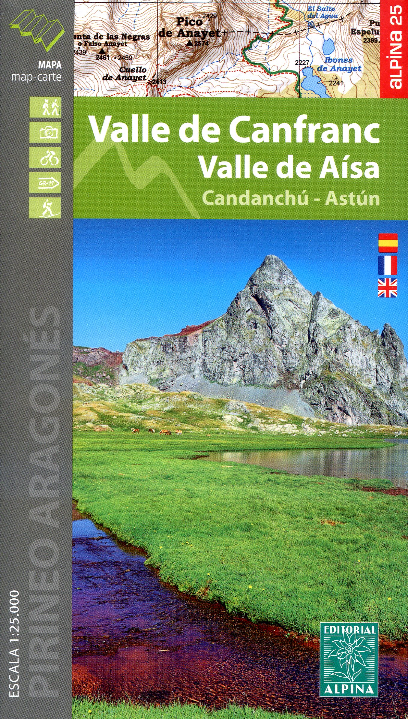 Valle de Canfranc : Valle de Aísa : Candanchú - Astún - Portada