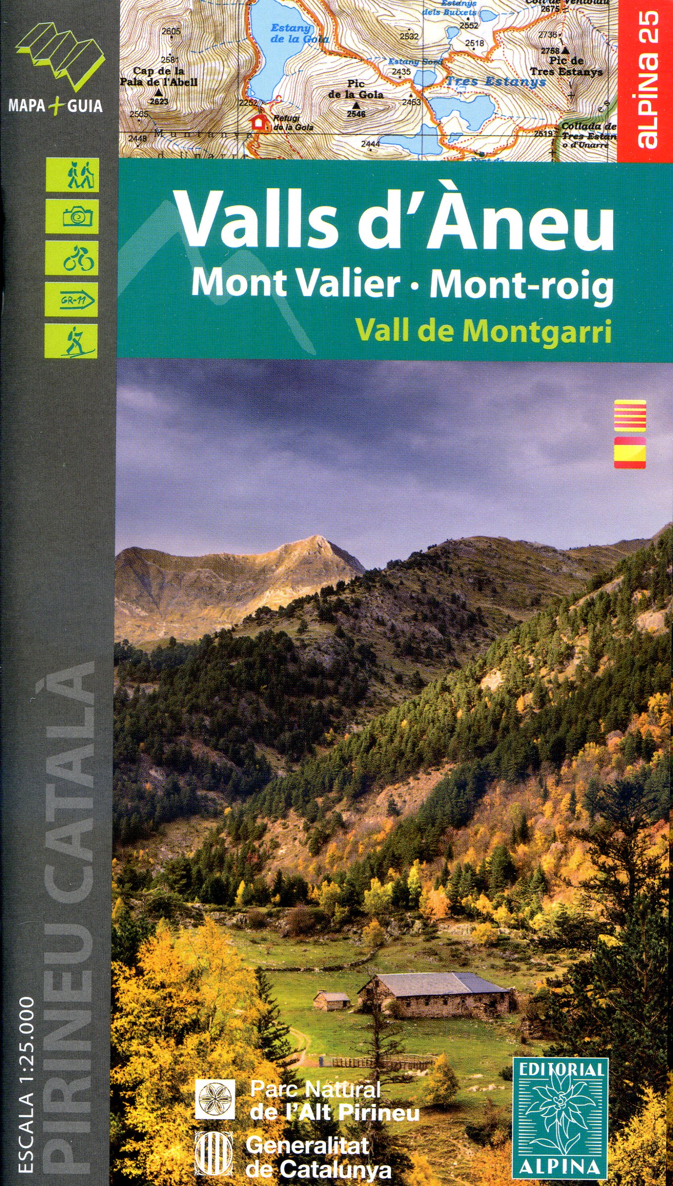 Valls d'Àneu : Mont Valier · Mont-roig · Vall de Montgarri - Portada