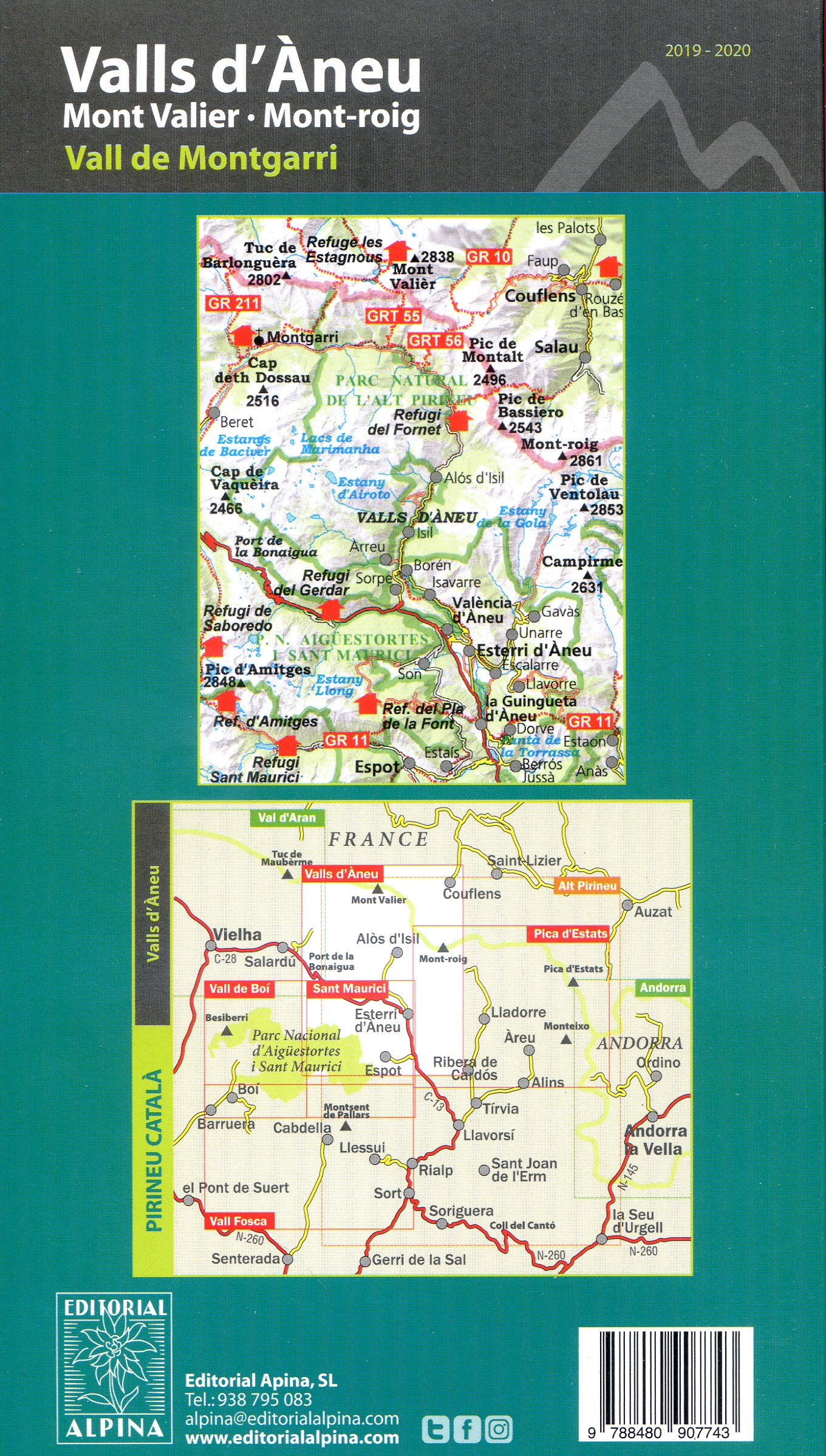 Valls d'Àneu : Mont Valier · Mont-roig · Vall de Montgarri - Miniatura 2