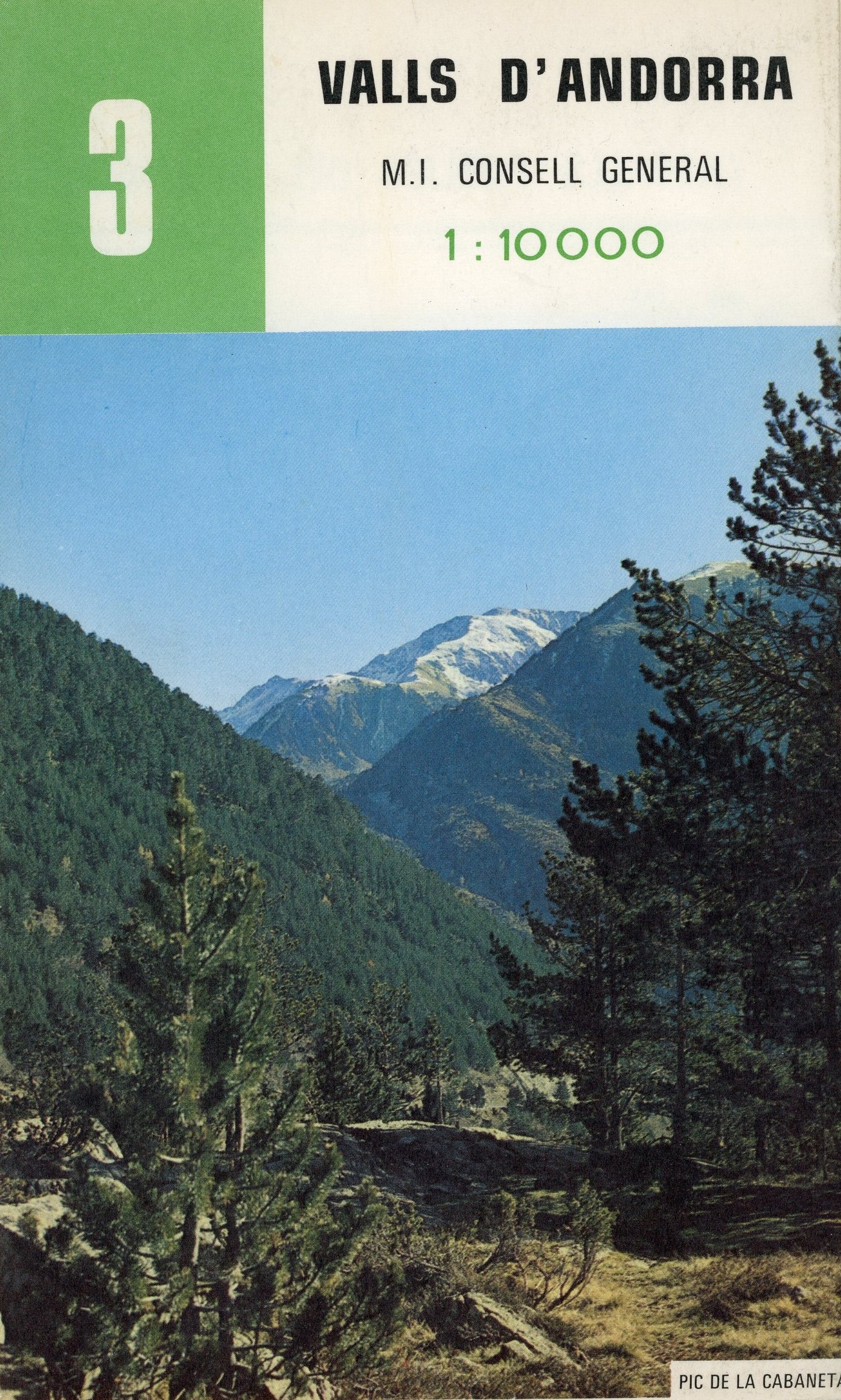 Valls d'Andorra : Full 3 : 1:10.000 - Portada