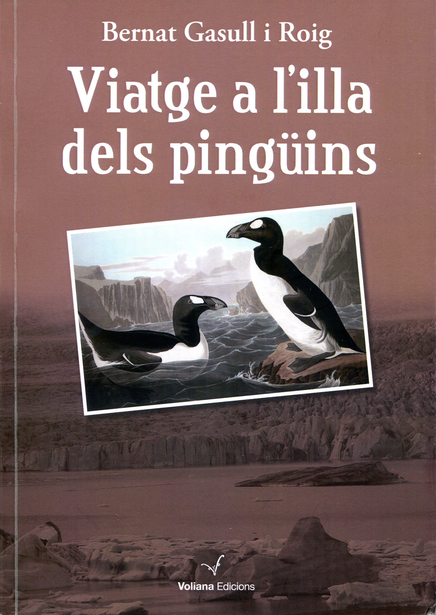 Viatge a l'illa dels pingüins - Portada