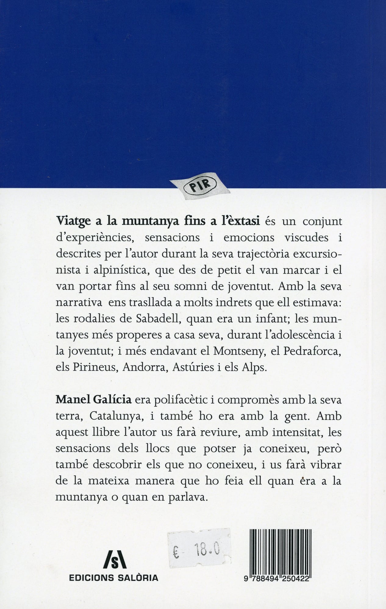 Viatge a la muntanya fins a l'èxtasi - Miniatura 3