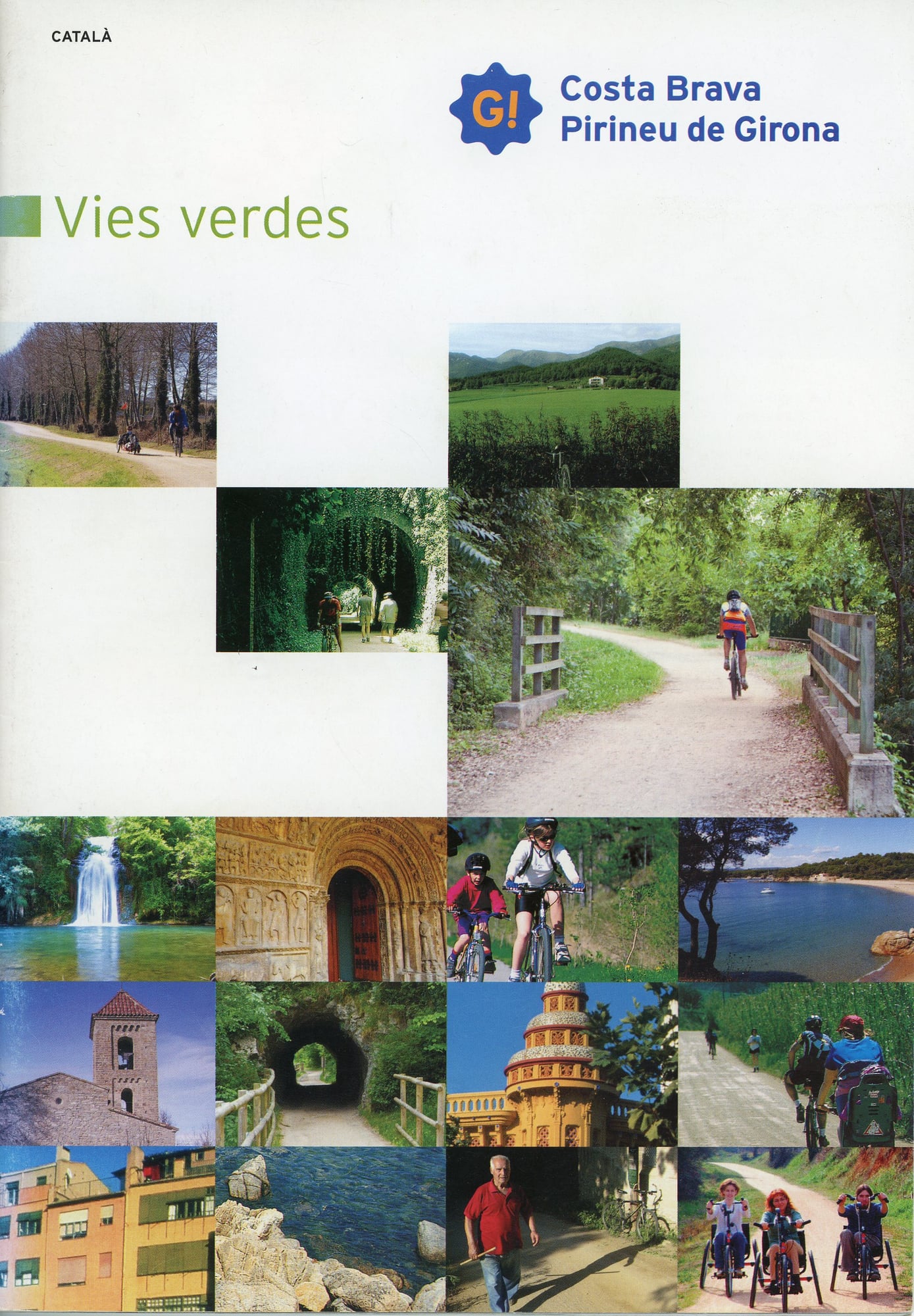 Vies verdes : Costa Brava Pirineu de Girona - Portada