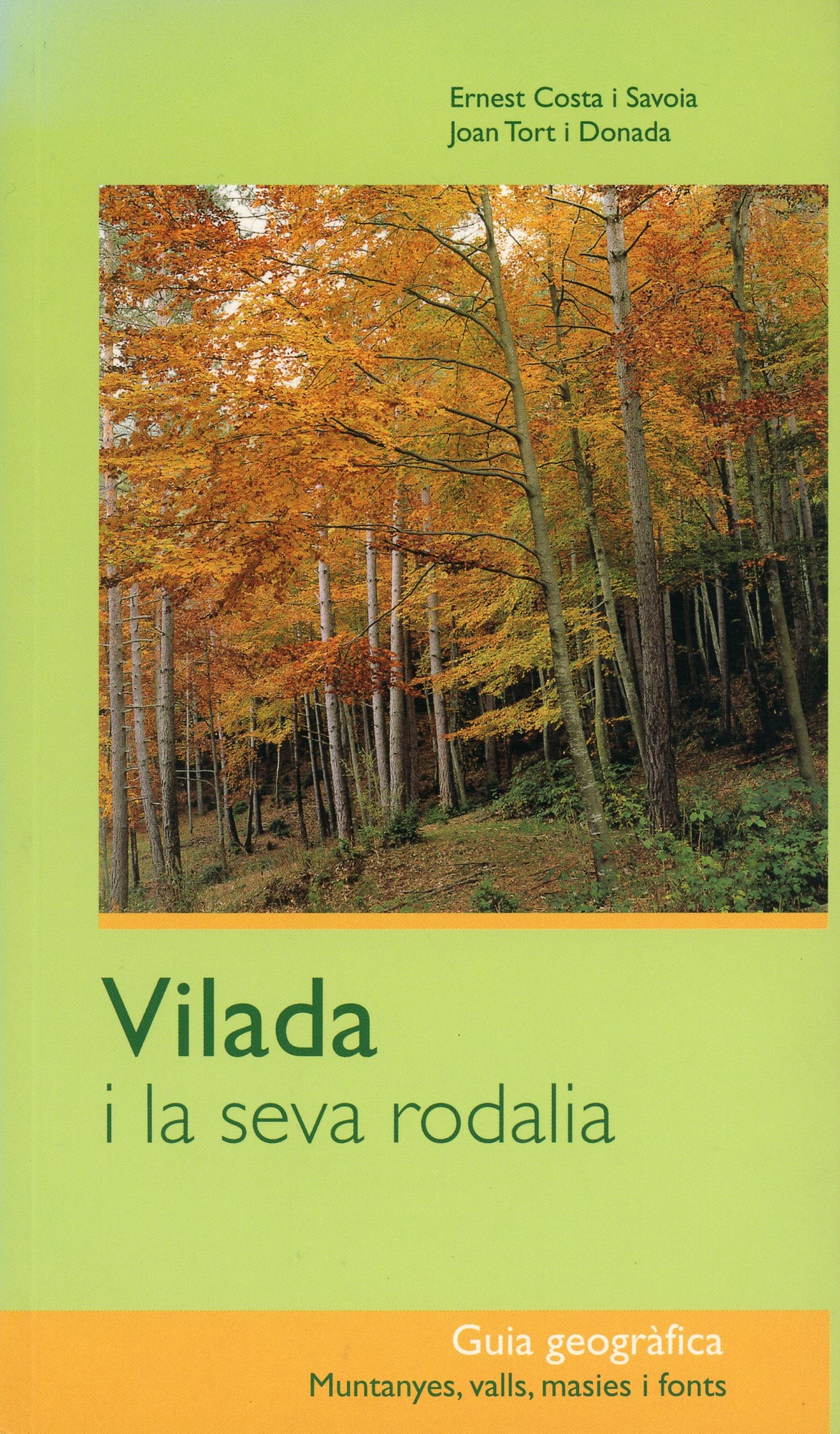 Vilada i la seva rodalia - Portada