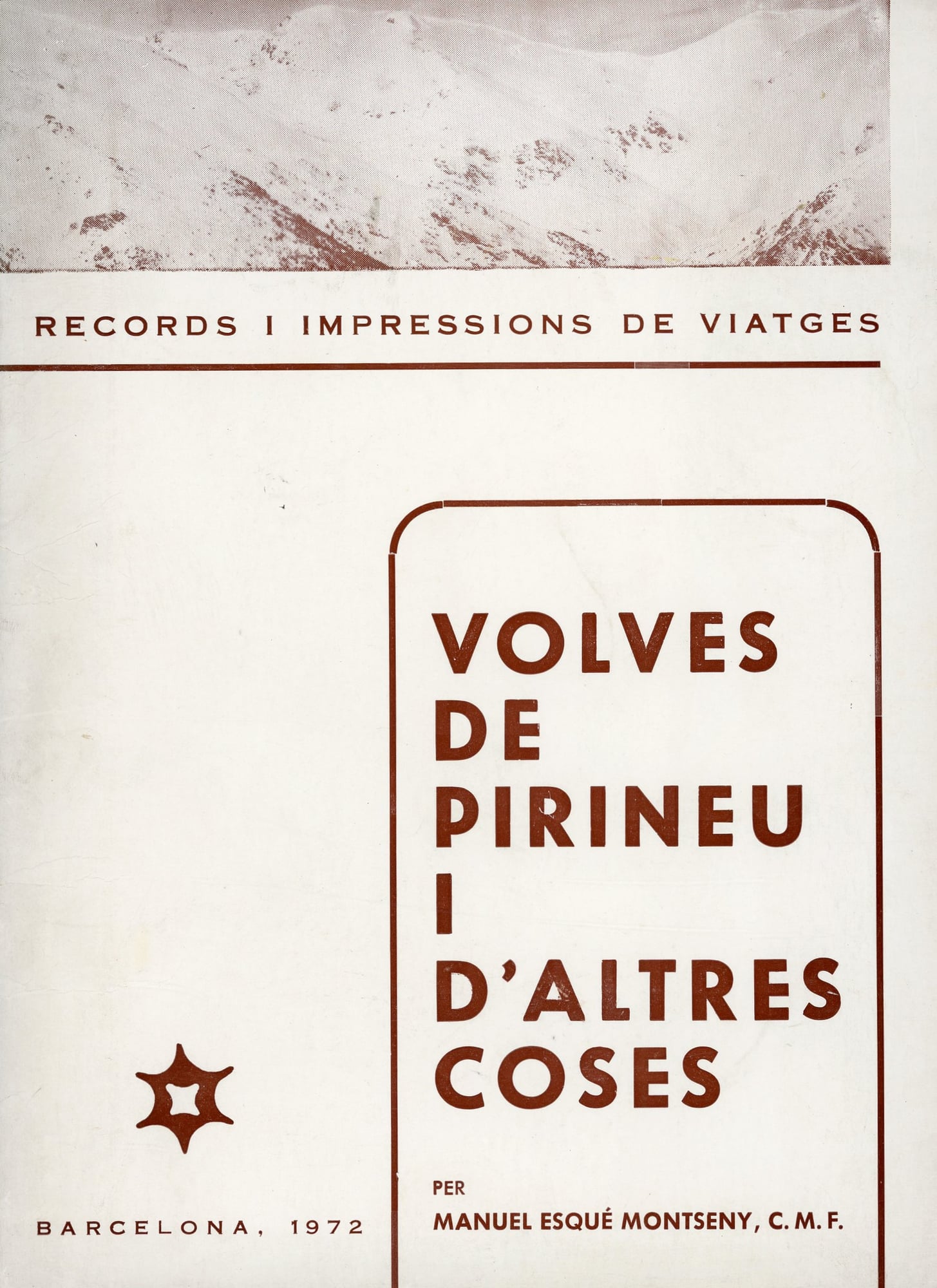 Volves de Pirineu i d'altres coses - Portada