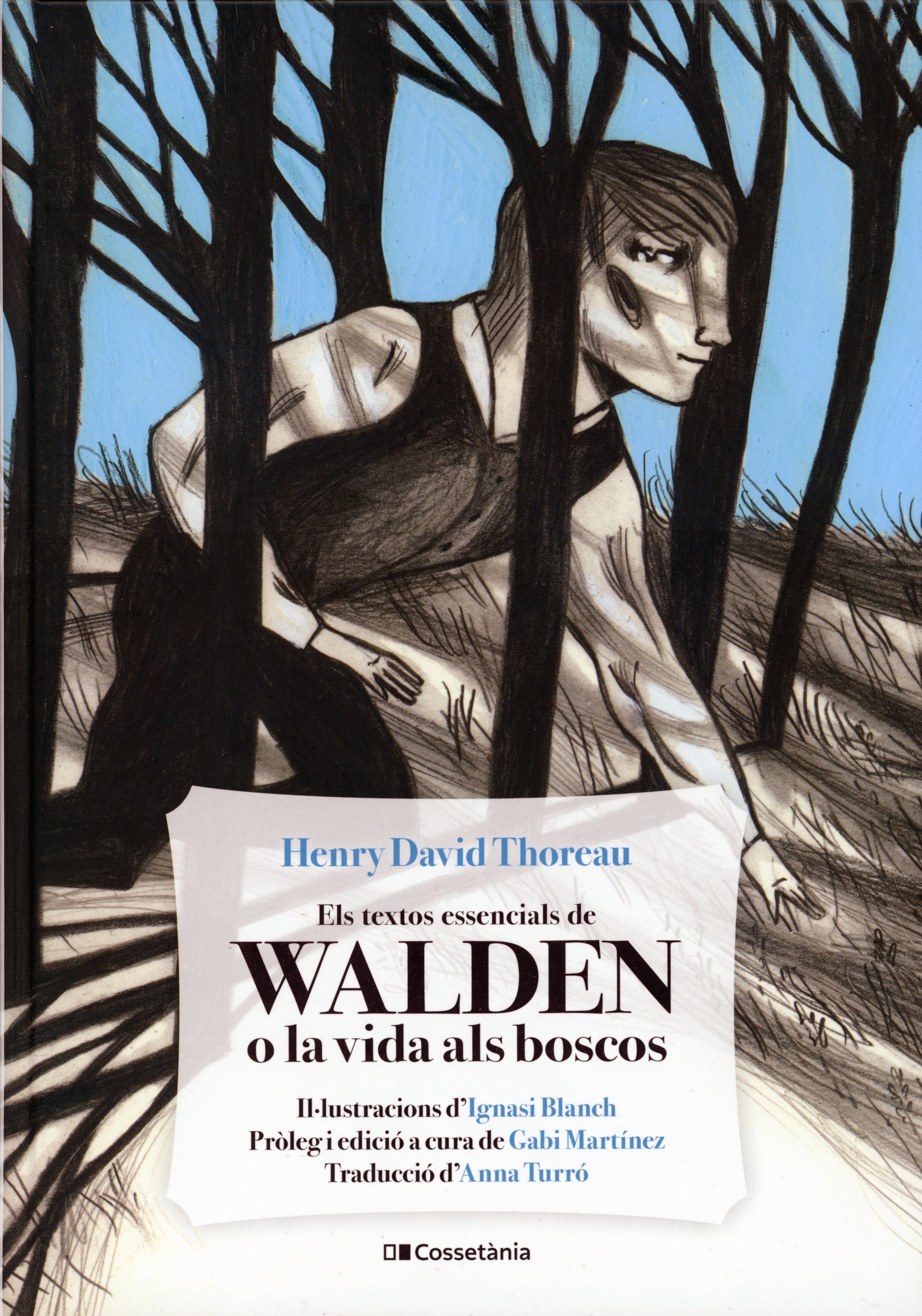 textos essencials de Walden o la vida als boscos, Els - Portada
