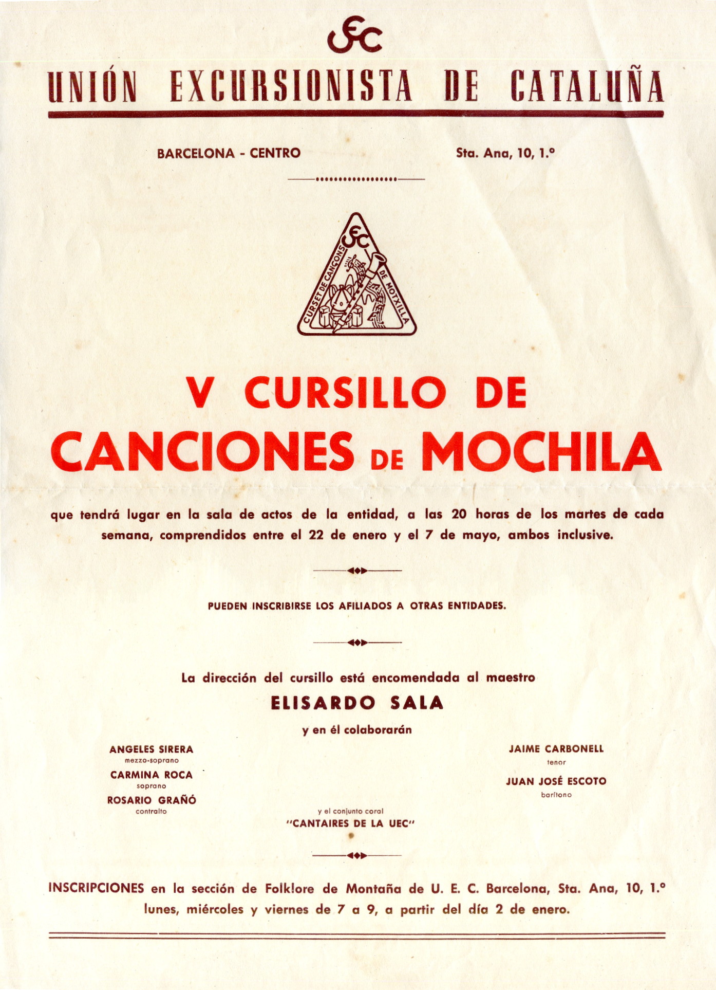 XI Curset de cançons de motxilla - Miniatura 3