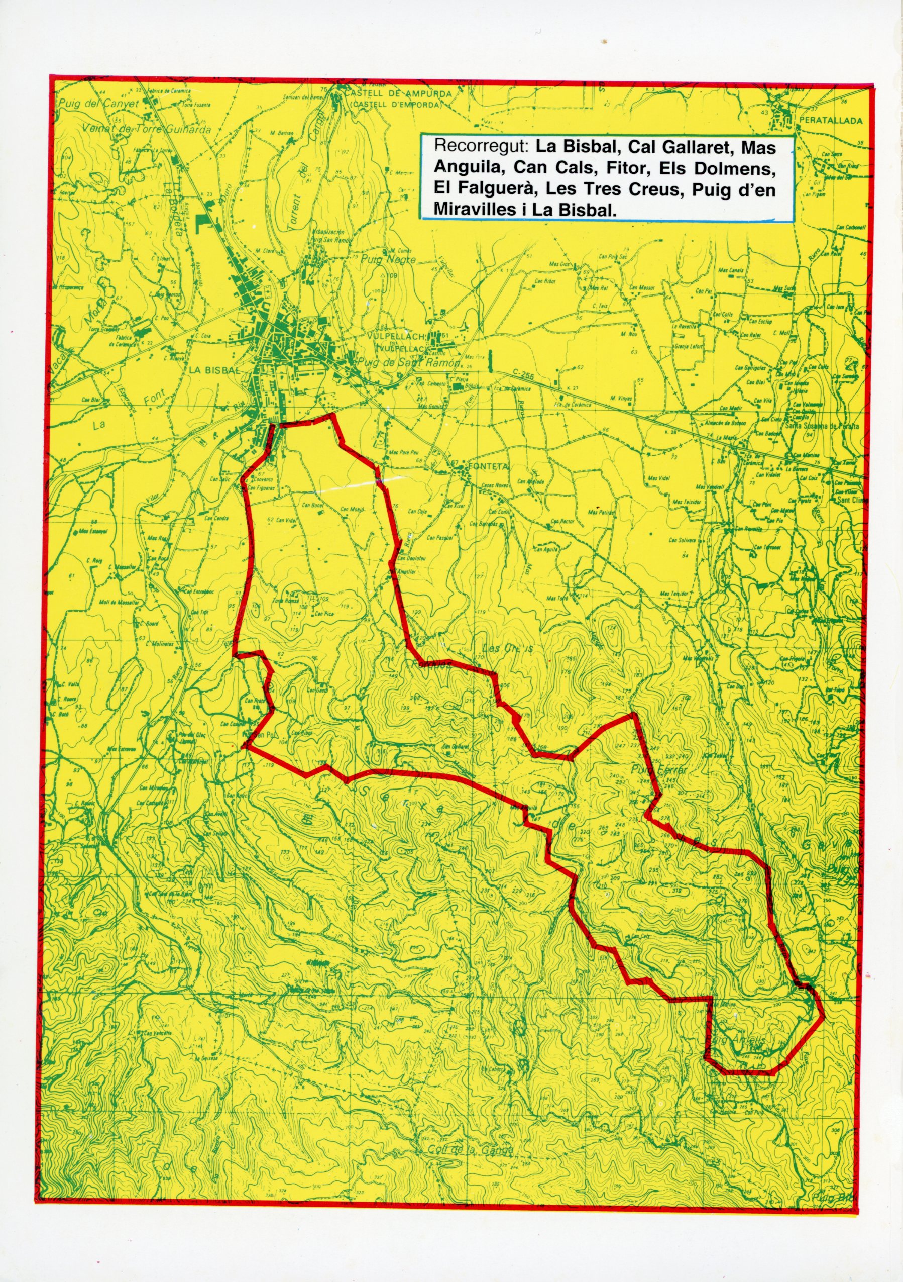 XVI Marxa de l'Arboç 23 Km : La Bisbal d'Empordà : 16 d'Octubre del 1994 : 8è Memorial Margarida Frigola - Miniatura 2